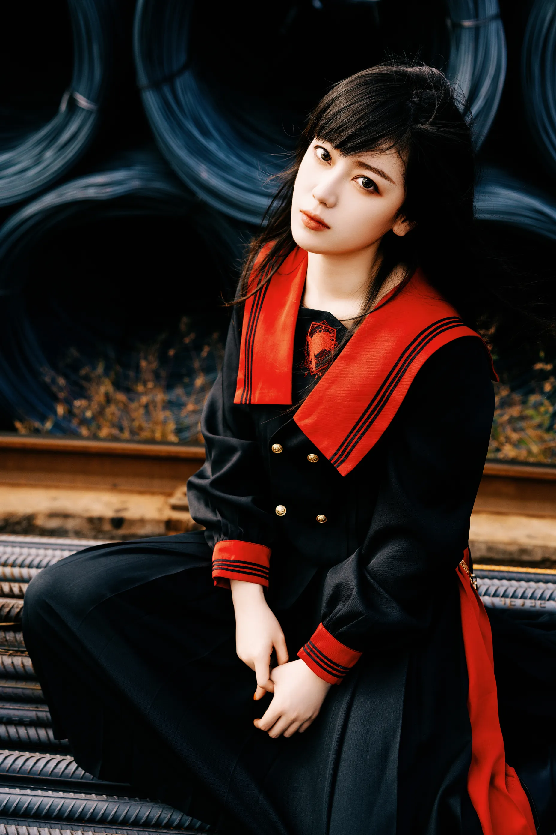 [艺图语] 2022.12.01 Vol.2570 – 不良JK 见贤-K#[53P]-5