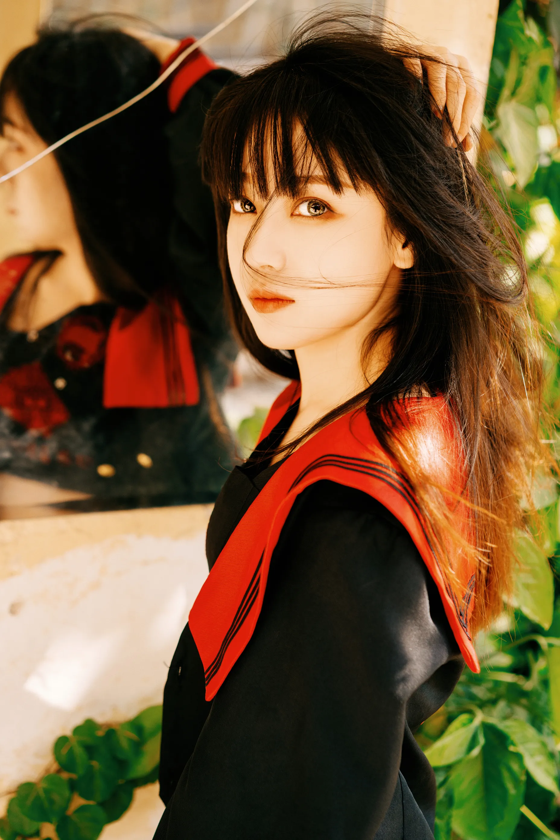 [艺图语] 2022.12.01 Vol.2570 – 不良JK 见贤-K#[53P]-1