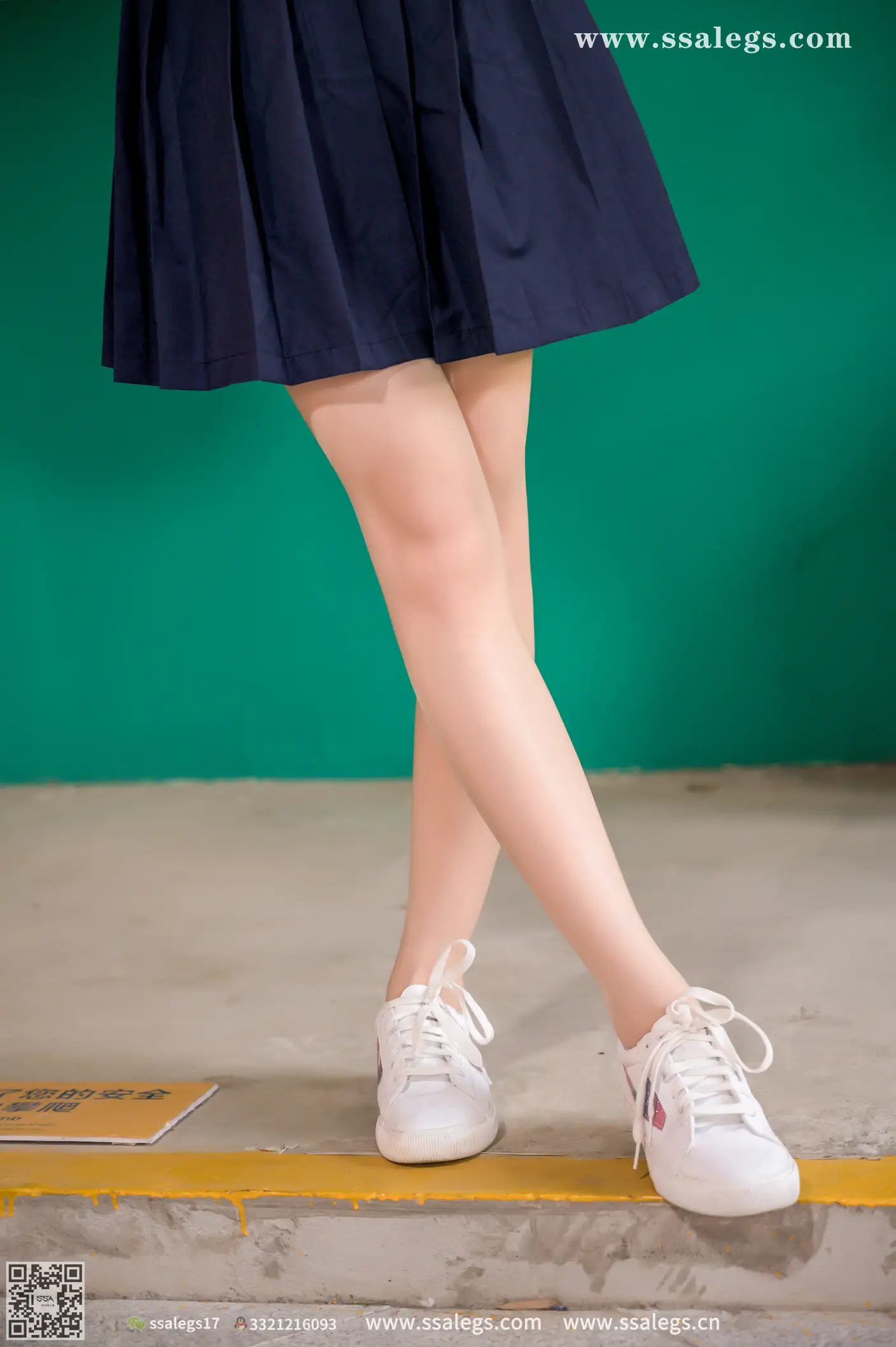 [爱美足] NO.421 漫漫白色jk制服肉丝写真(上) 丝社#[124P]-4