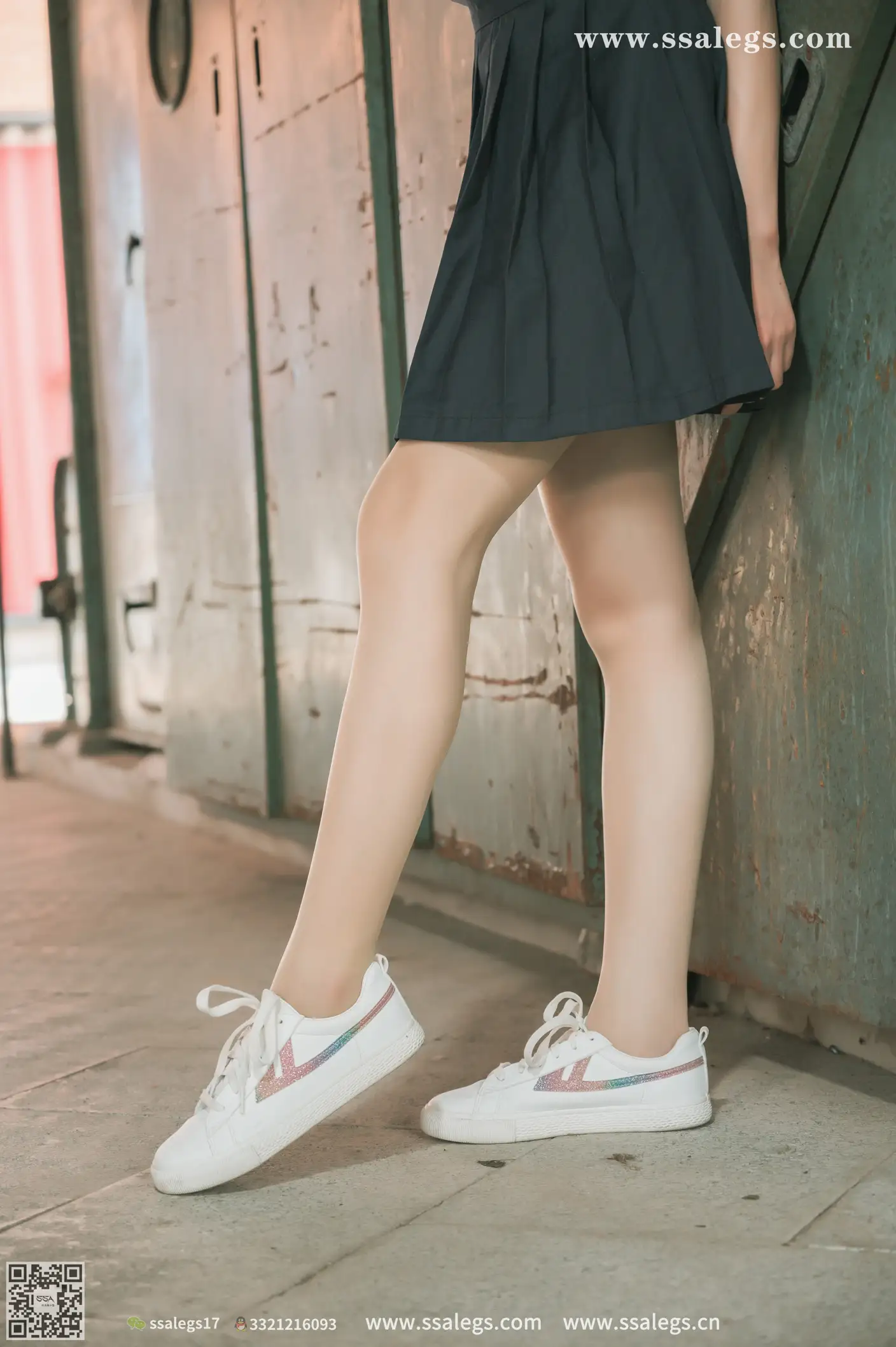 [爱美足] NO.421 漫漫白色jk制服肉丝写真(上) 丝社#[124P]-6