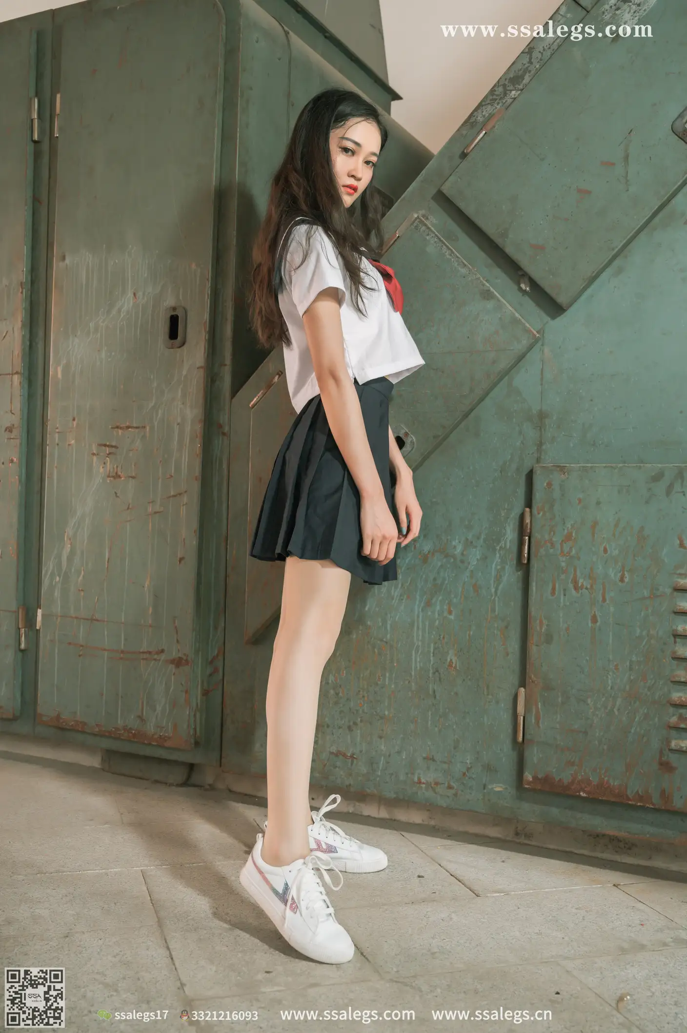 [爱美足] NO.421 漫漫白色jk制服肉丝写真(上) 丝社#[124P]-7