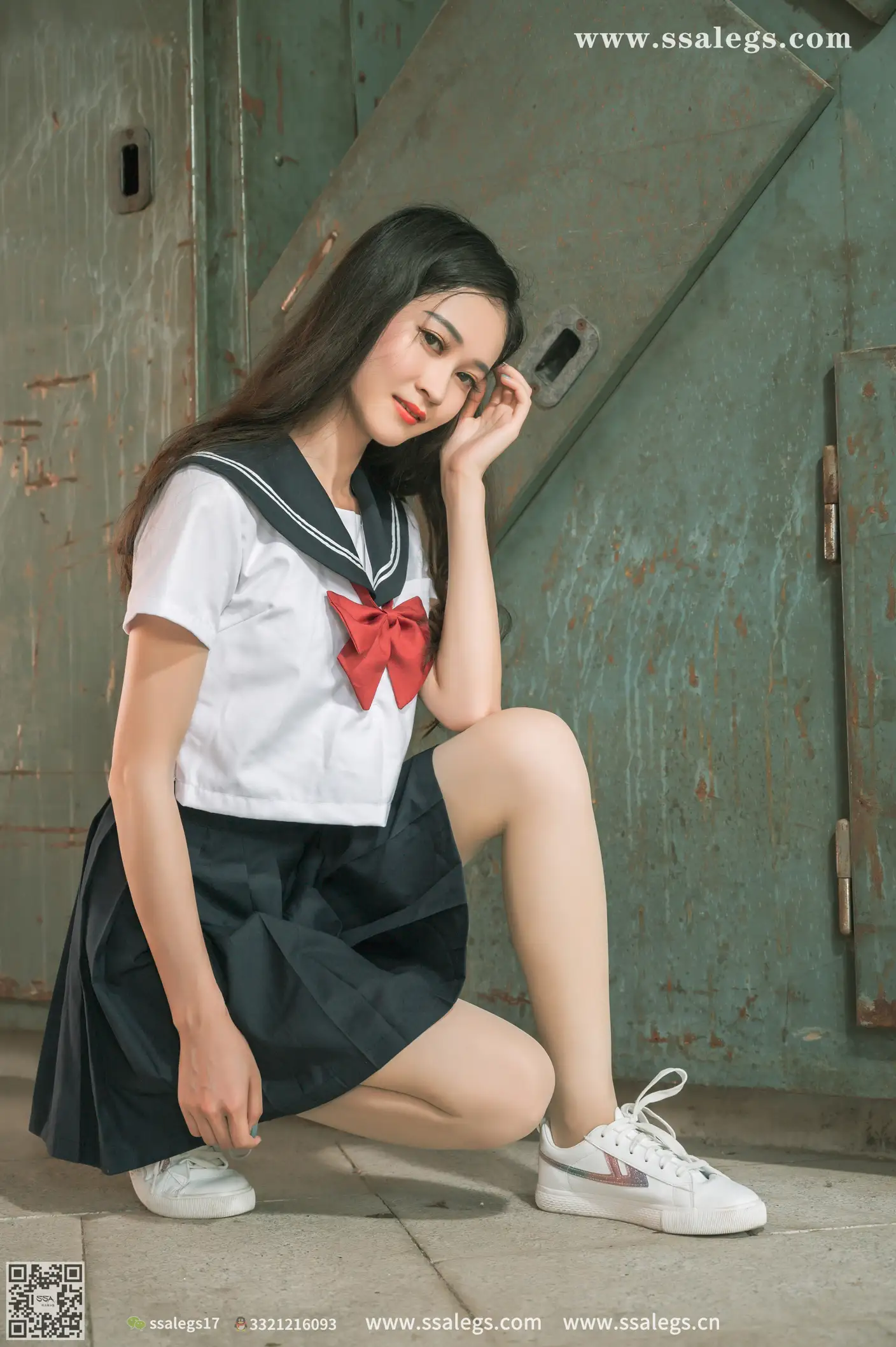 [爱美足] NO.421 漫漫白色jk制服肉丝写真(上) 丝社#[124P]-10