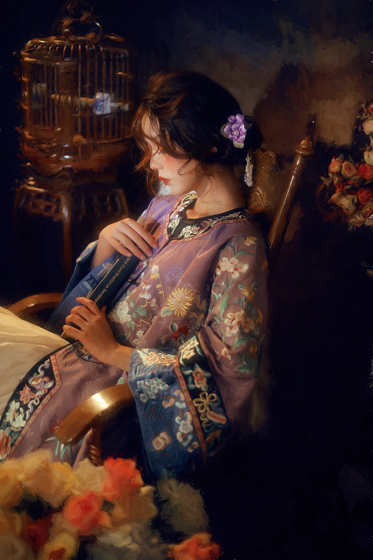 [艺图语] 2023.01.02 Vol.2821 – 油画与清汉女 三函女_#[25P]-10
