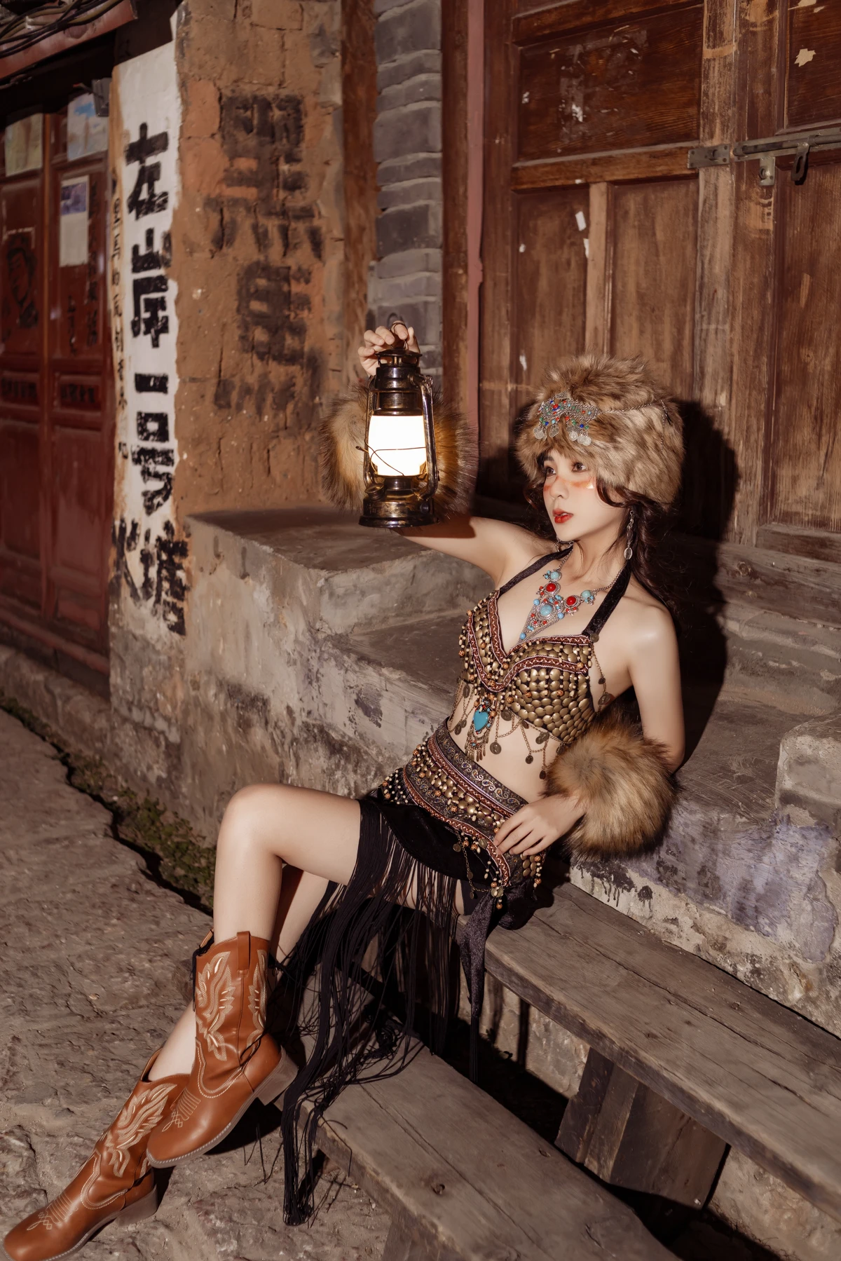 [艺图语] 2023.01.02 Vol.2820 – 印第安风情 · 部落公主 李李#[23P]-9