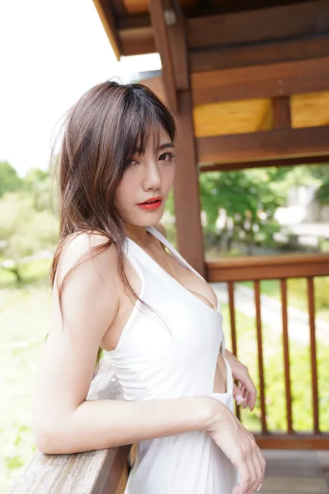 [爱美足] NO.089 陈葳 性感露肚连衣短裙 高跟美腿外拍 街拍#[81P]-1