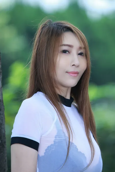 [Mzsock] NO.081 Tingting denim shorts, high heels and beautiful legs, outdoor shot street photography#[79P]-8