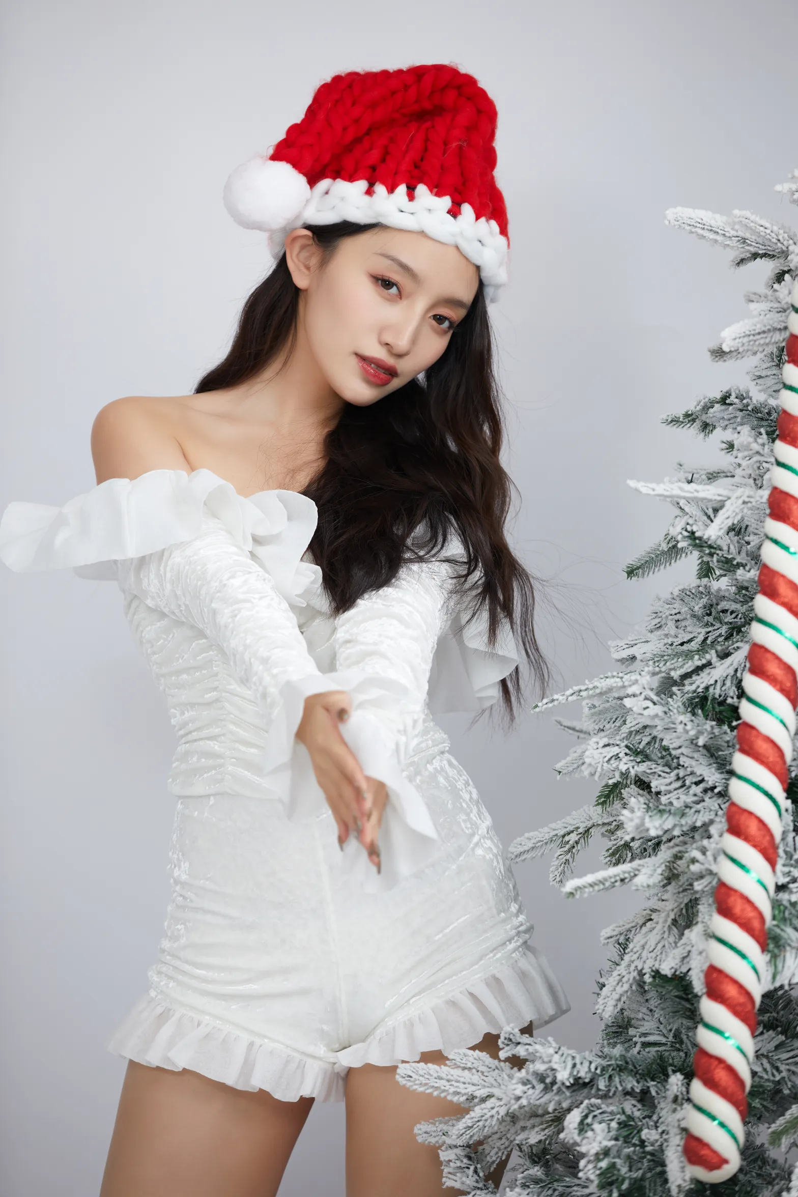 [艺图语] 2022.12.06 Vol.2610 – 纯白圣诞 柠萌婧啊#[23P]-13