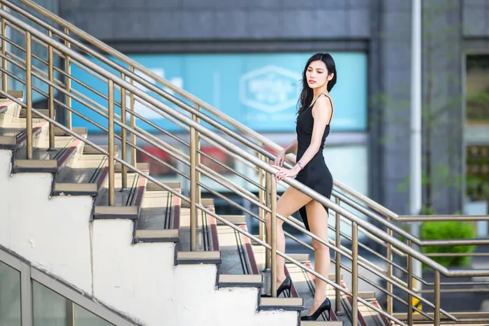 [爱美足] NO.226 Bao 丝袜高跟美腿外拍2 街拍#[99P]-41