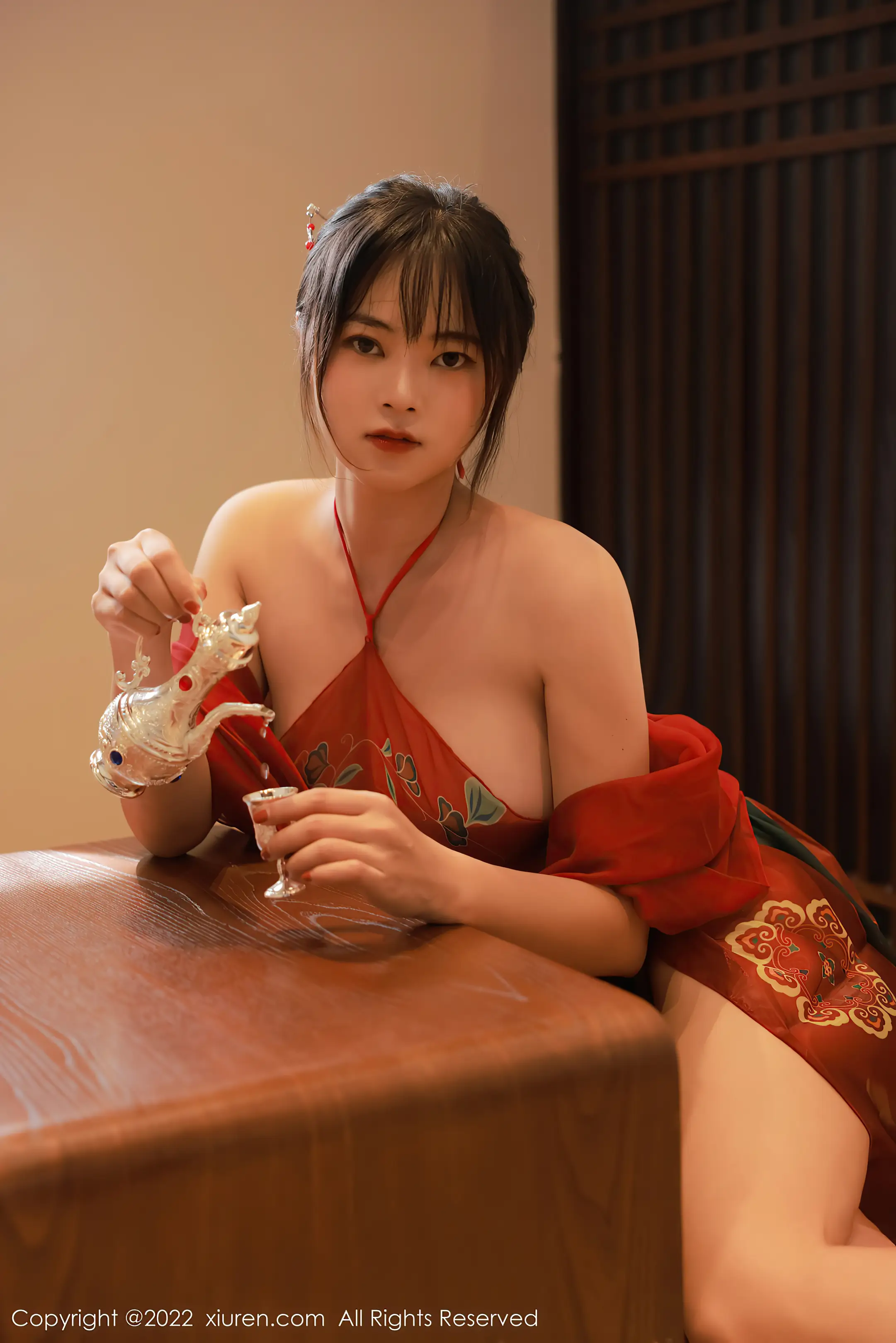 [秀人网] 2022.07.04 – NO.5222 奈沐子#[48P]-1