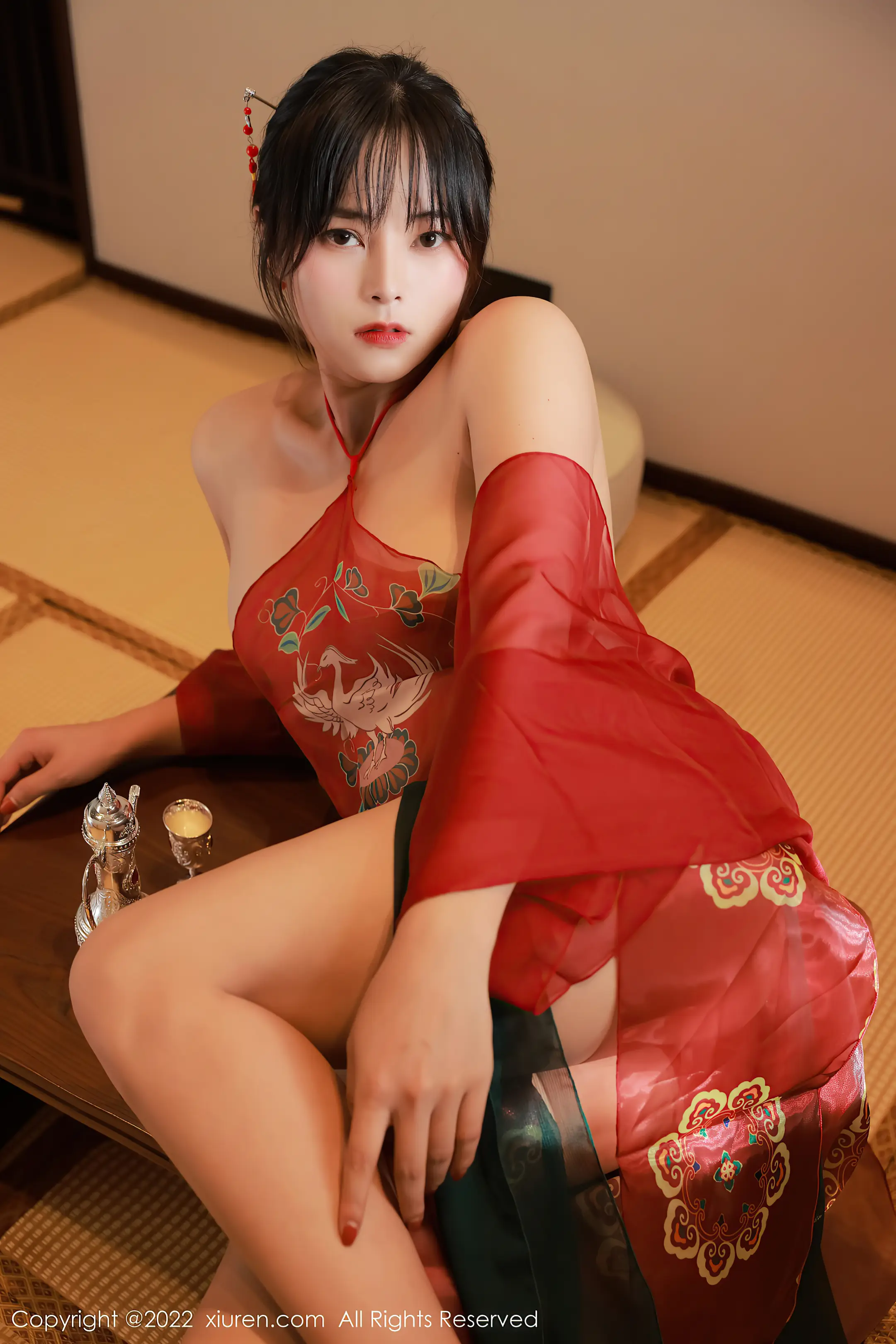 [秀人网] 2022.07.04 – NO.5222 奈沐子#[48P]-1