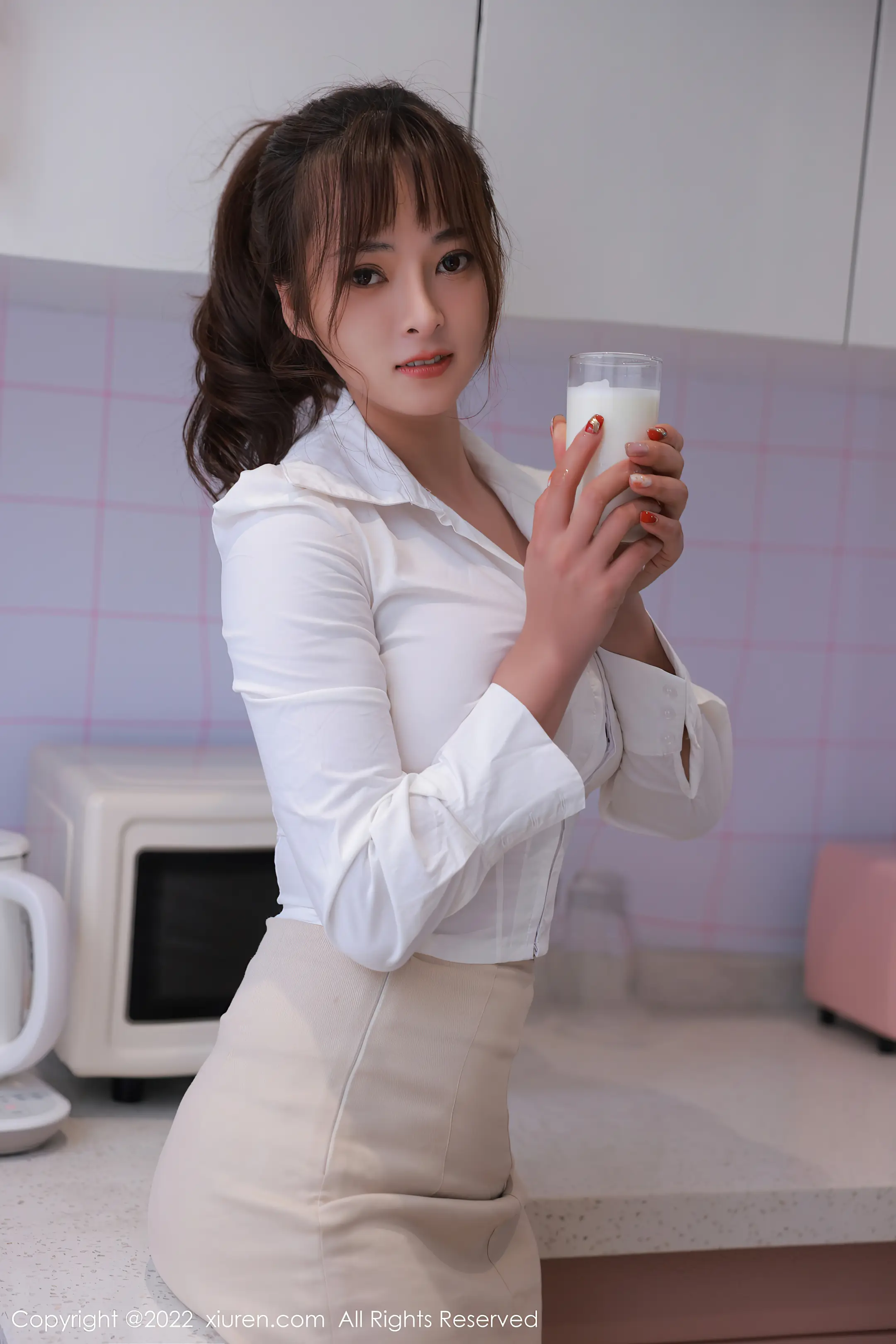 [秀人网] 2022.04.14 – NO.4866 奈沐子#[54P]-9