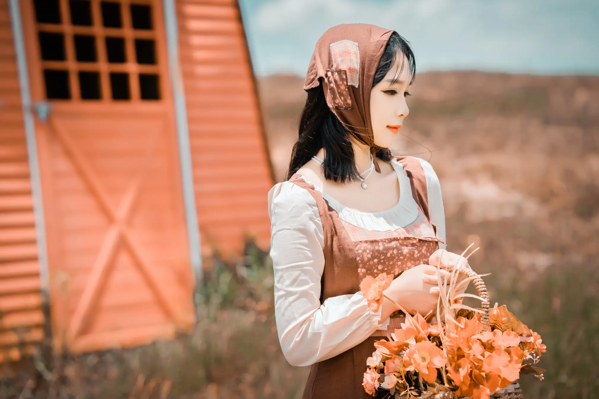 [艺图语] 2022.08.26 Vol.1797 – 牧场里的少女 月光#[44P]-3