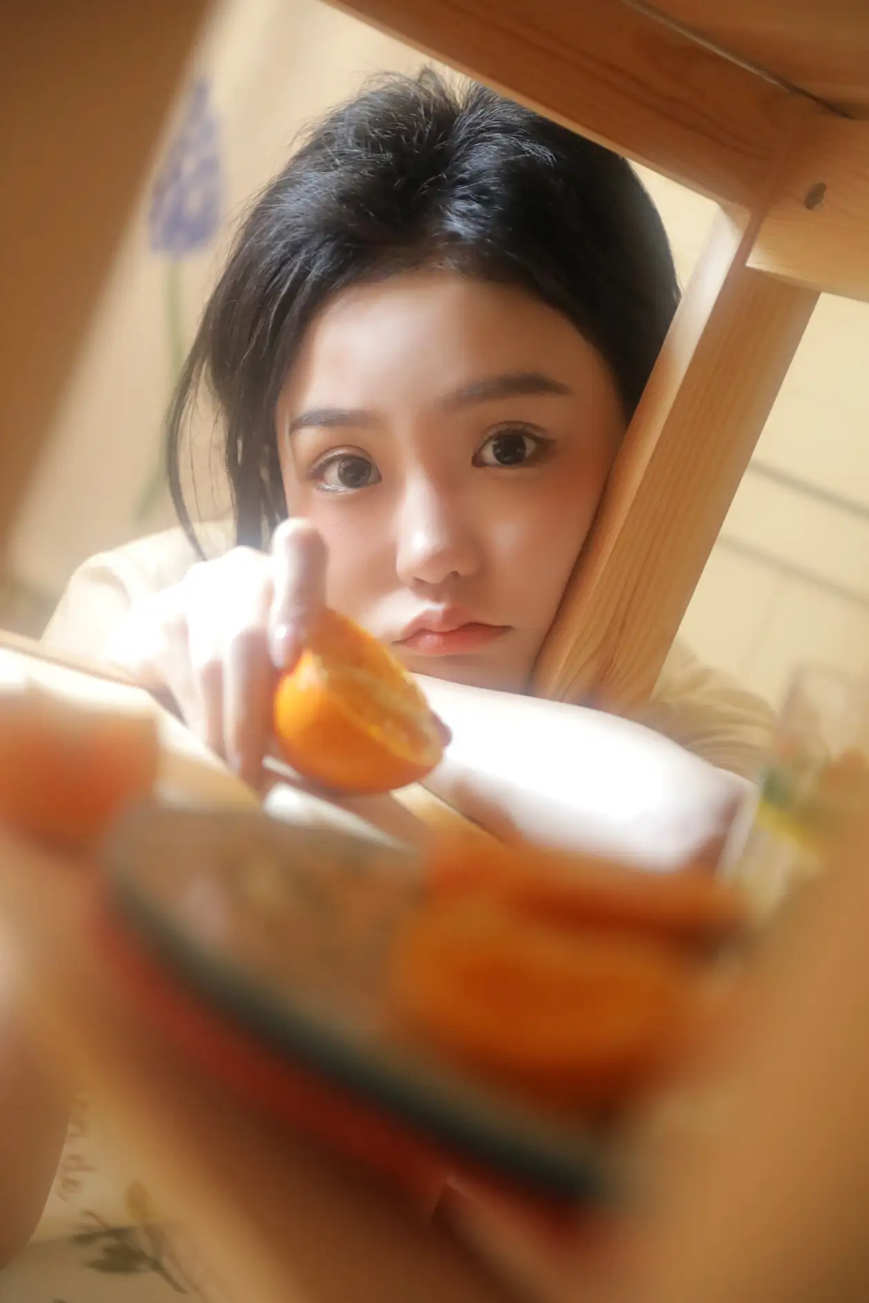 [艺图语] 2022.07.07 Vol.1403 – 橙味小厨娘 苡萱mua#[43P]-3