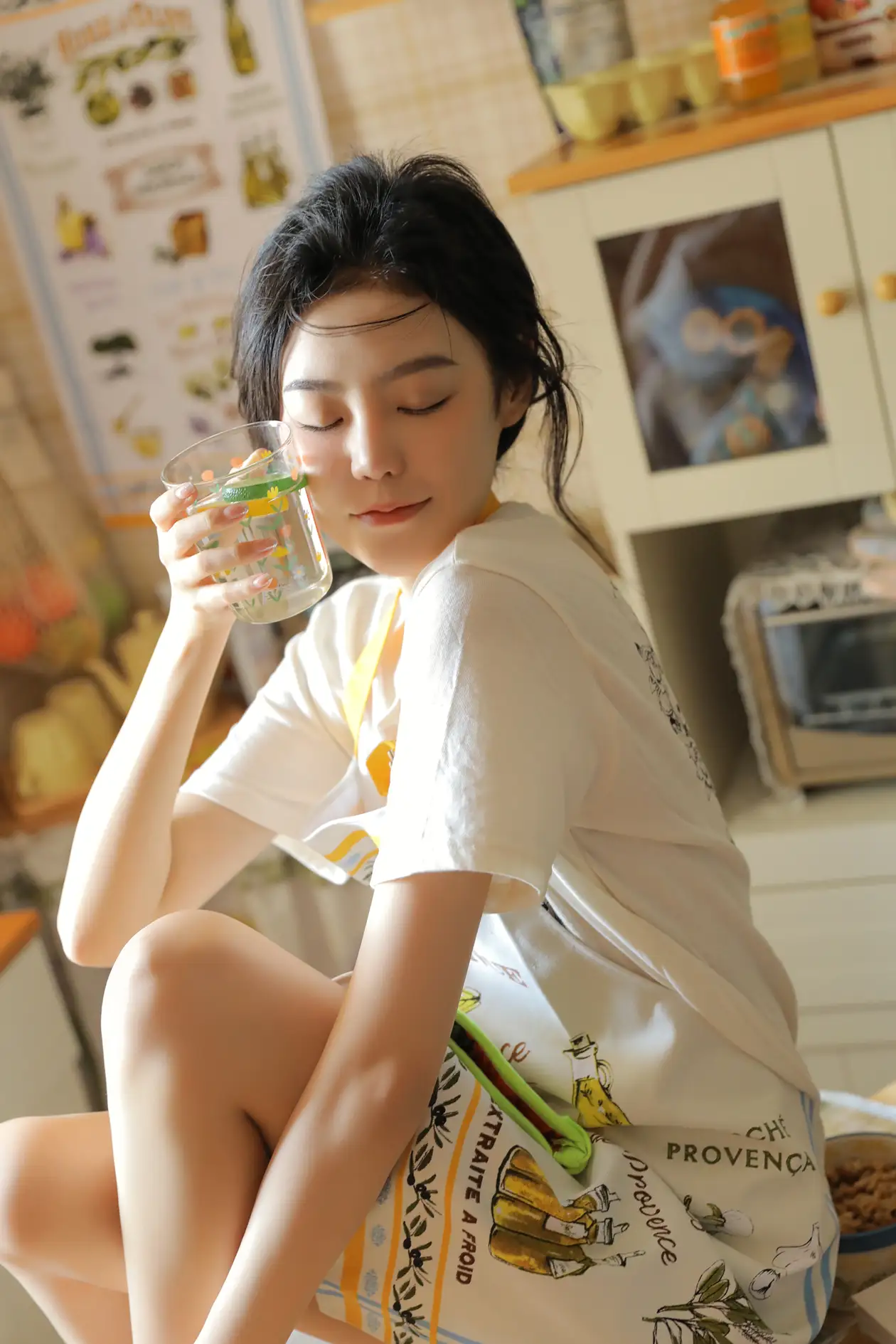 [艺图语] 2022.07.07 Vol.1403 – 橙味小厨娘 苡萱mua#[43P]-10