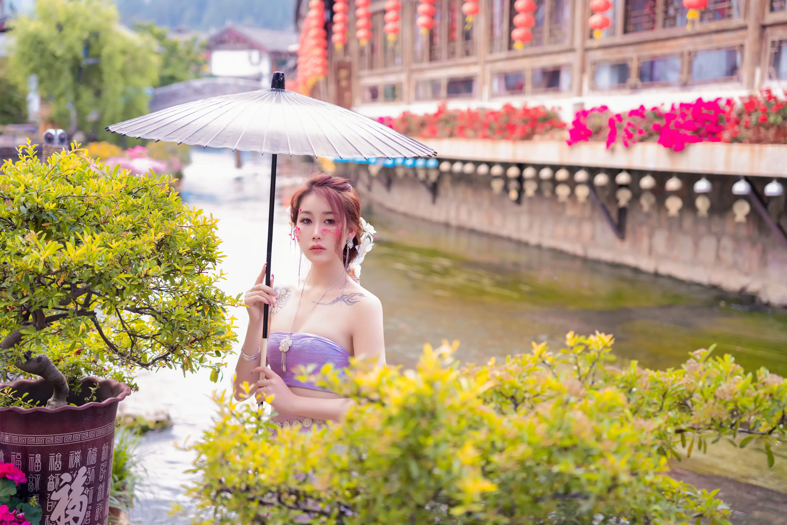[艺图语] 2022.07.08 Vol.1413 – 丽江古城再逃仙女 邓娃儿#[26P]-4