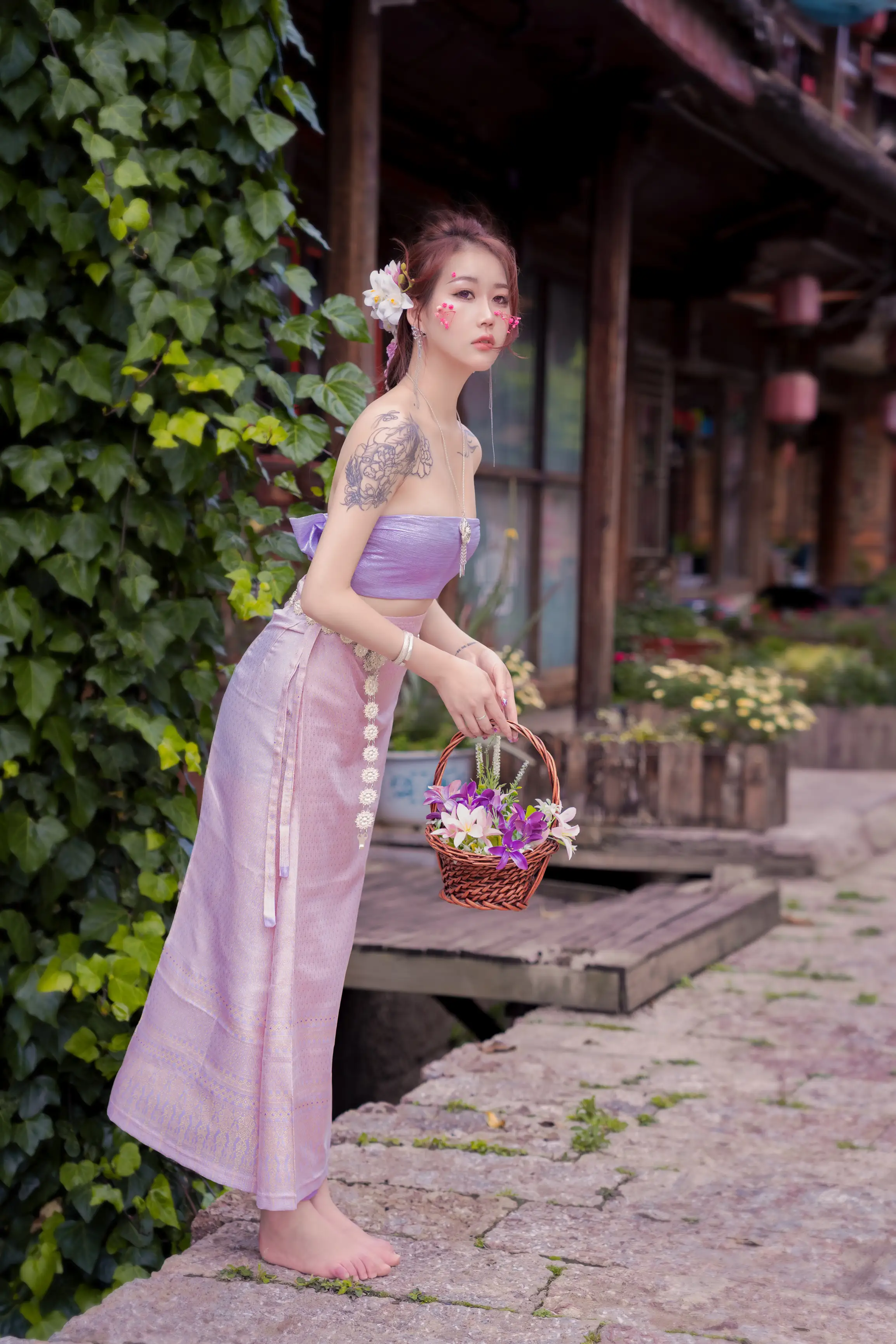 [艺图语] 2022.07.08 Vol.1413 – 丽江古城再逃仙女 邓娃儿#[26P]-2