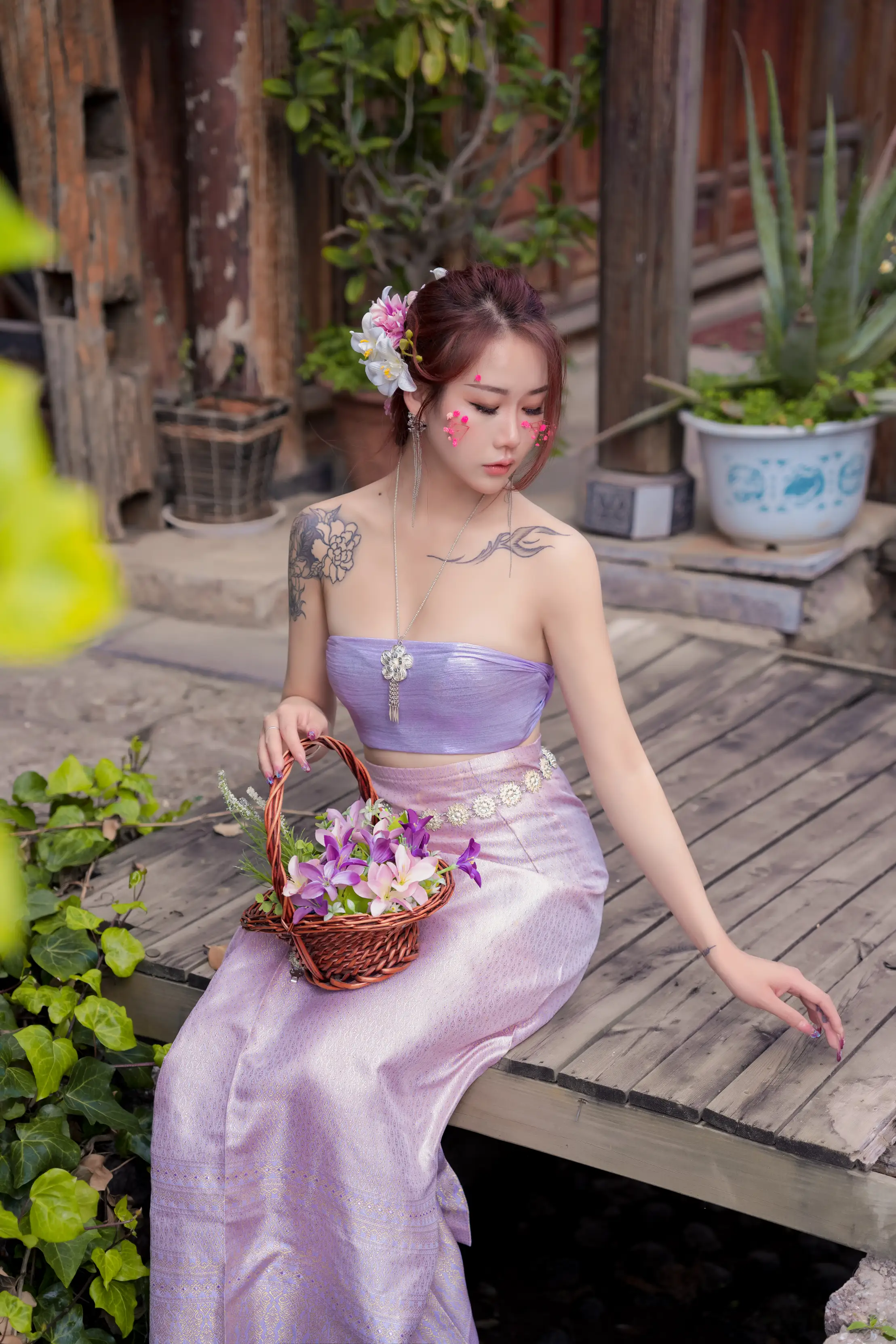 [艺图语] 2022.07.08 Vol.1413 – 丽江古城再逃仙女 邓娃儿#[26P]-3