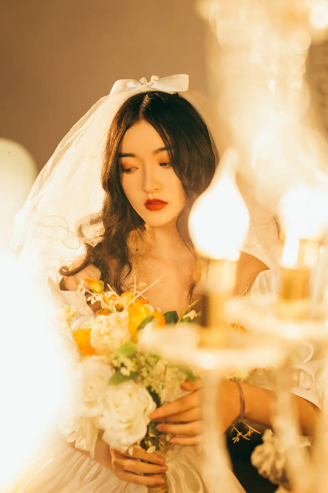 [艺图语] 2022.07.26 Vol.1546 – 一个人的婚纱 玲兰#[22P]-1