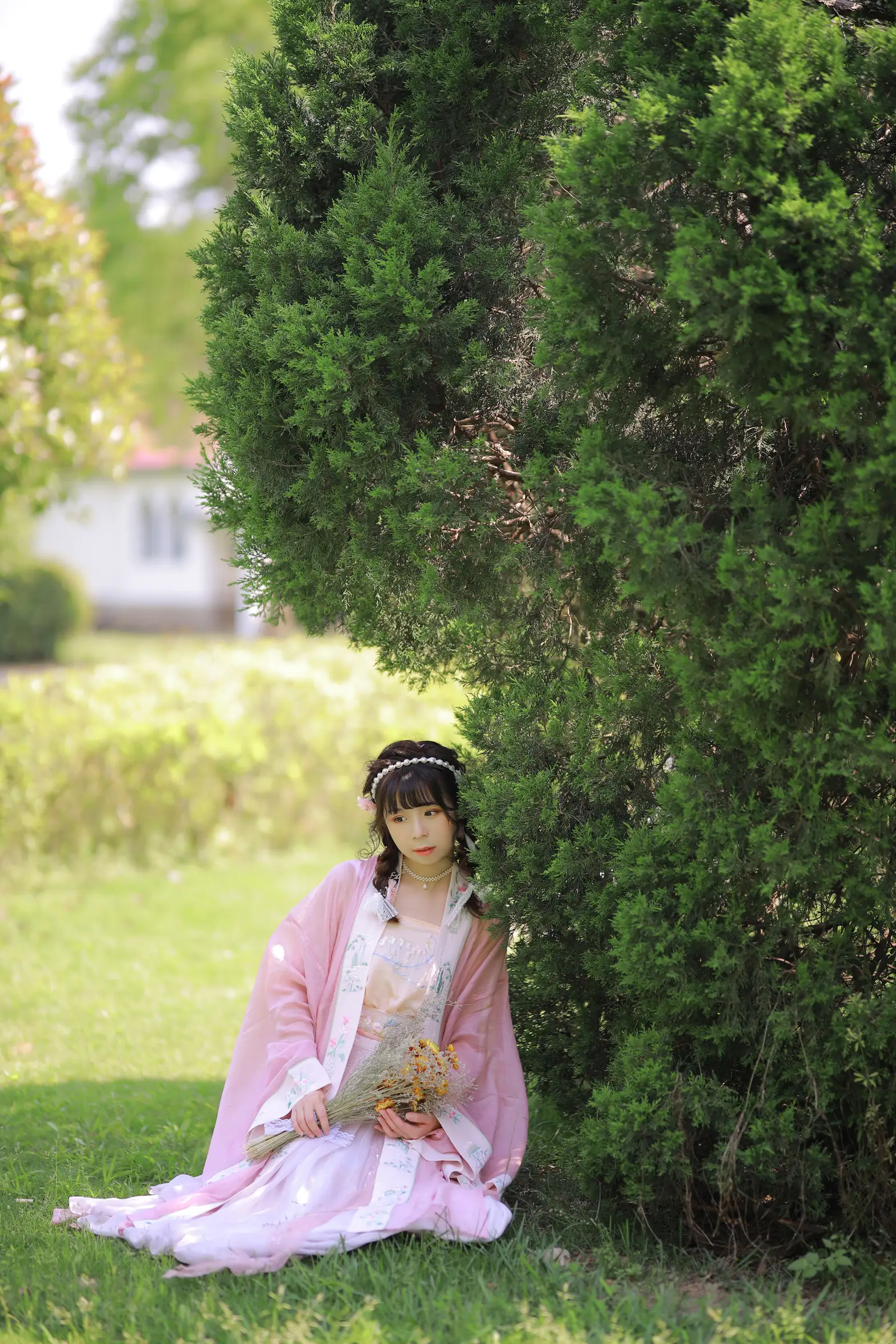 [艺图语] 2022.08.20 Vol.1749 – 吻花香 Suky喜欢软绵绵毛茸茸的团子#[26P]-9
