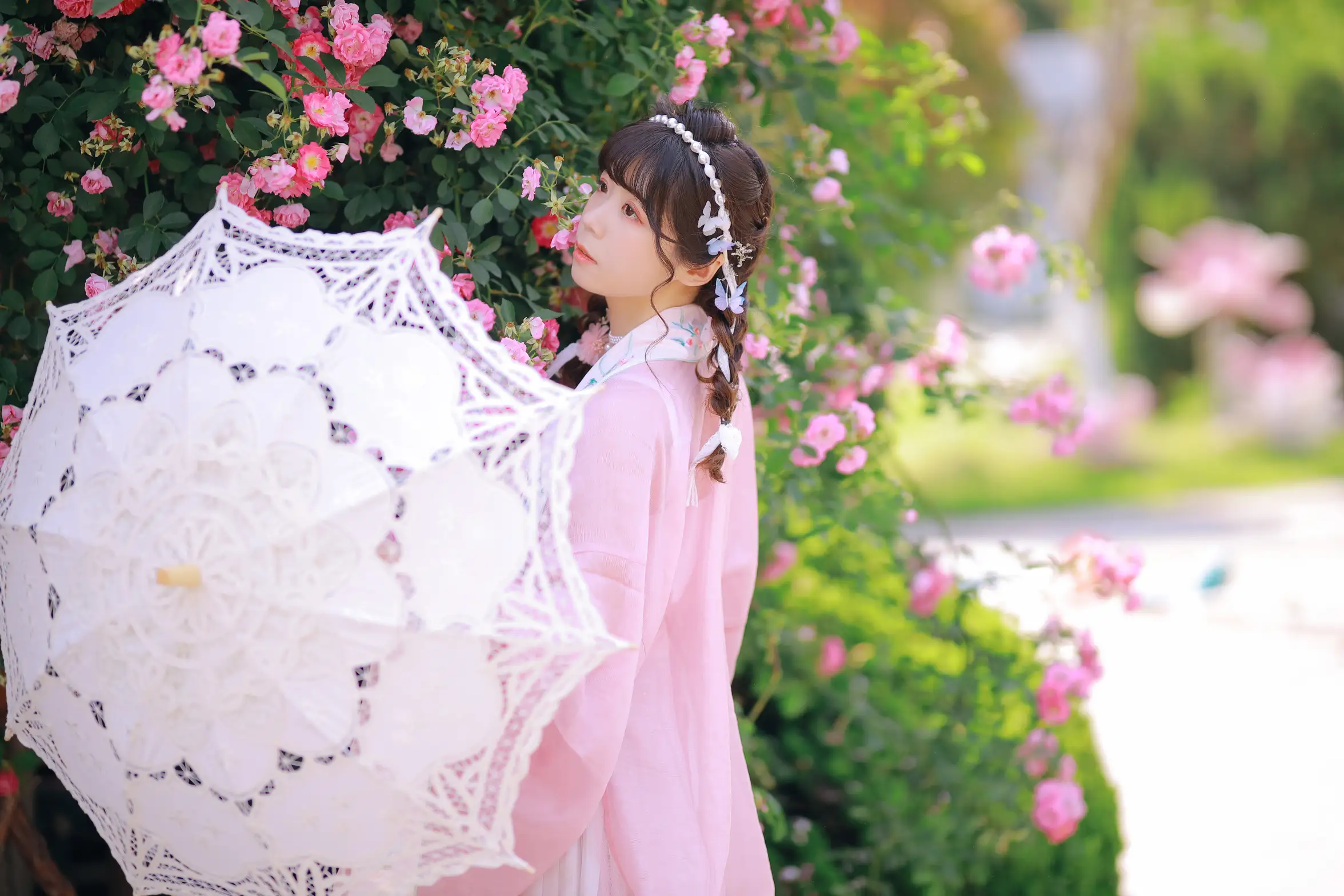 [艺图语] 2022.08.20 Vol.1749 – 吻花香 Suky喜欢软绵绵毛茸茸的团子#[26P]-3