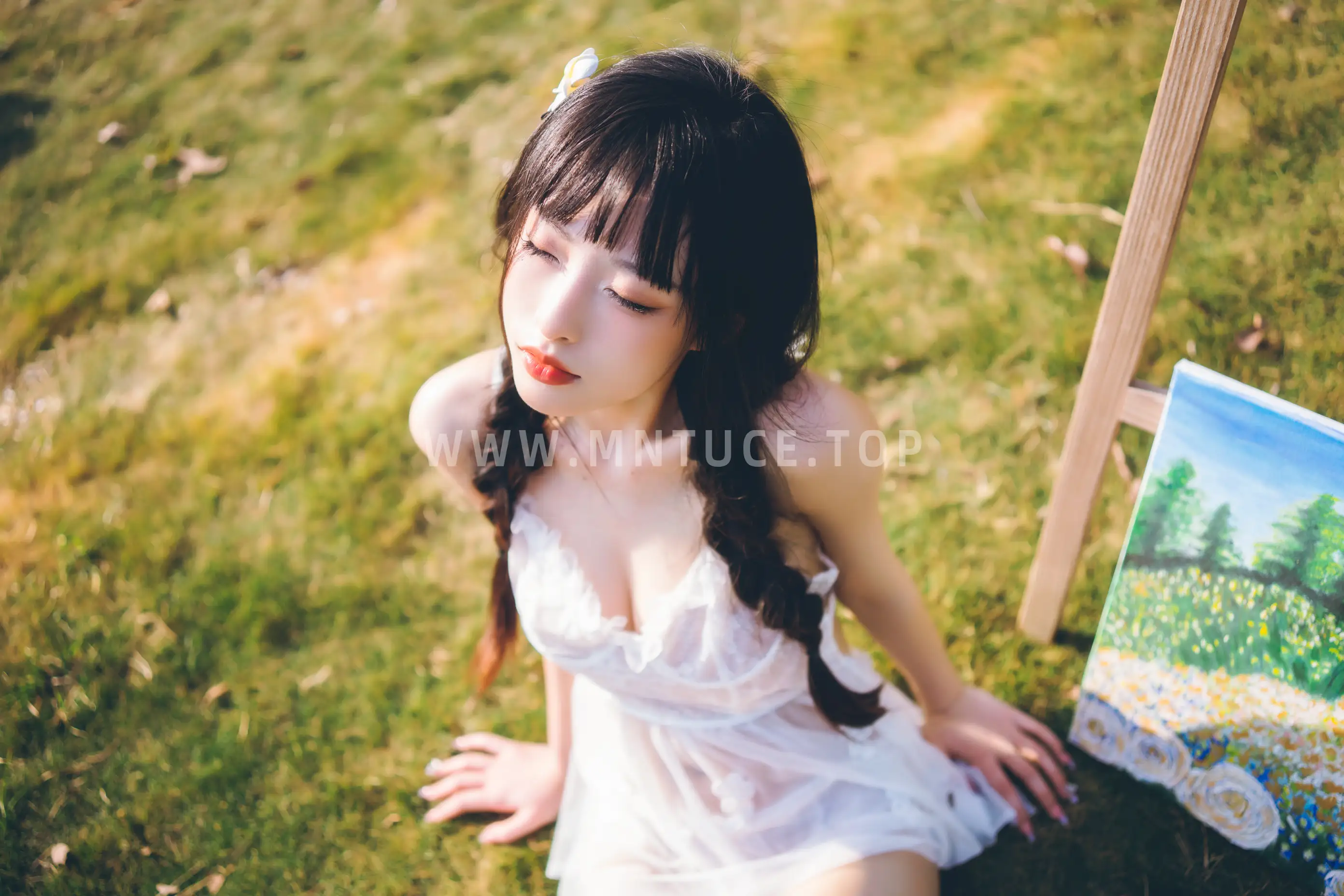[艺图语] 2022.06.01 Vol.1053 – 田园小清新 清水由乃#[26P]-4