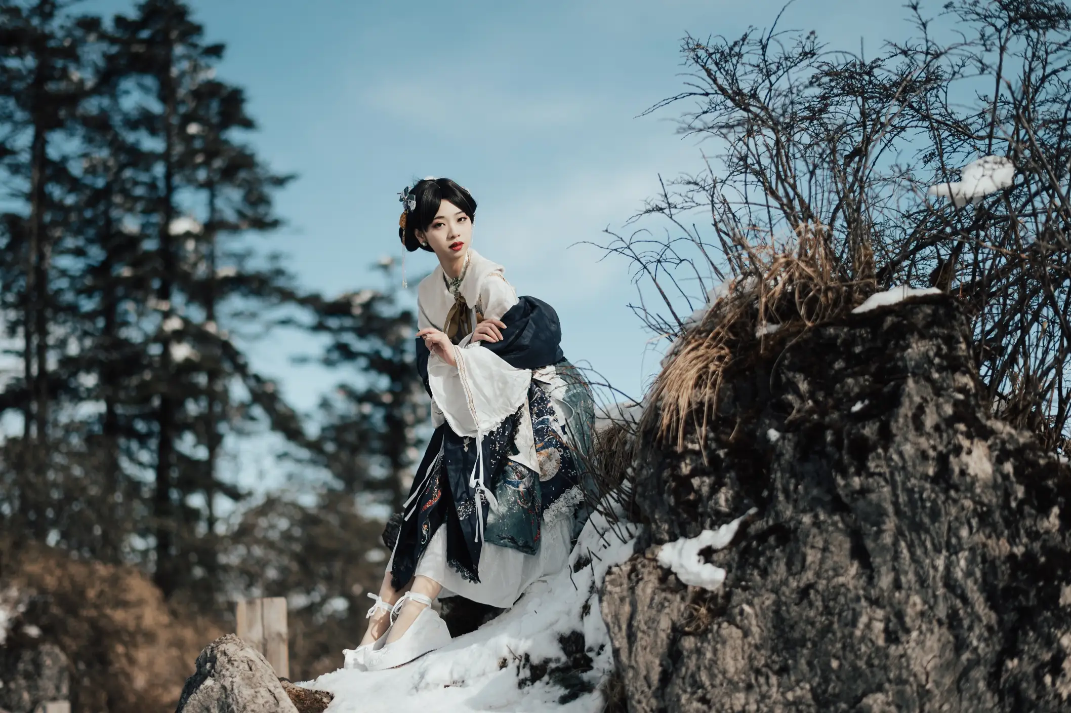 [艺图语] 2022.05.18 Vol.0916 – 南山雪 池子#[22P]-1