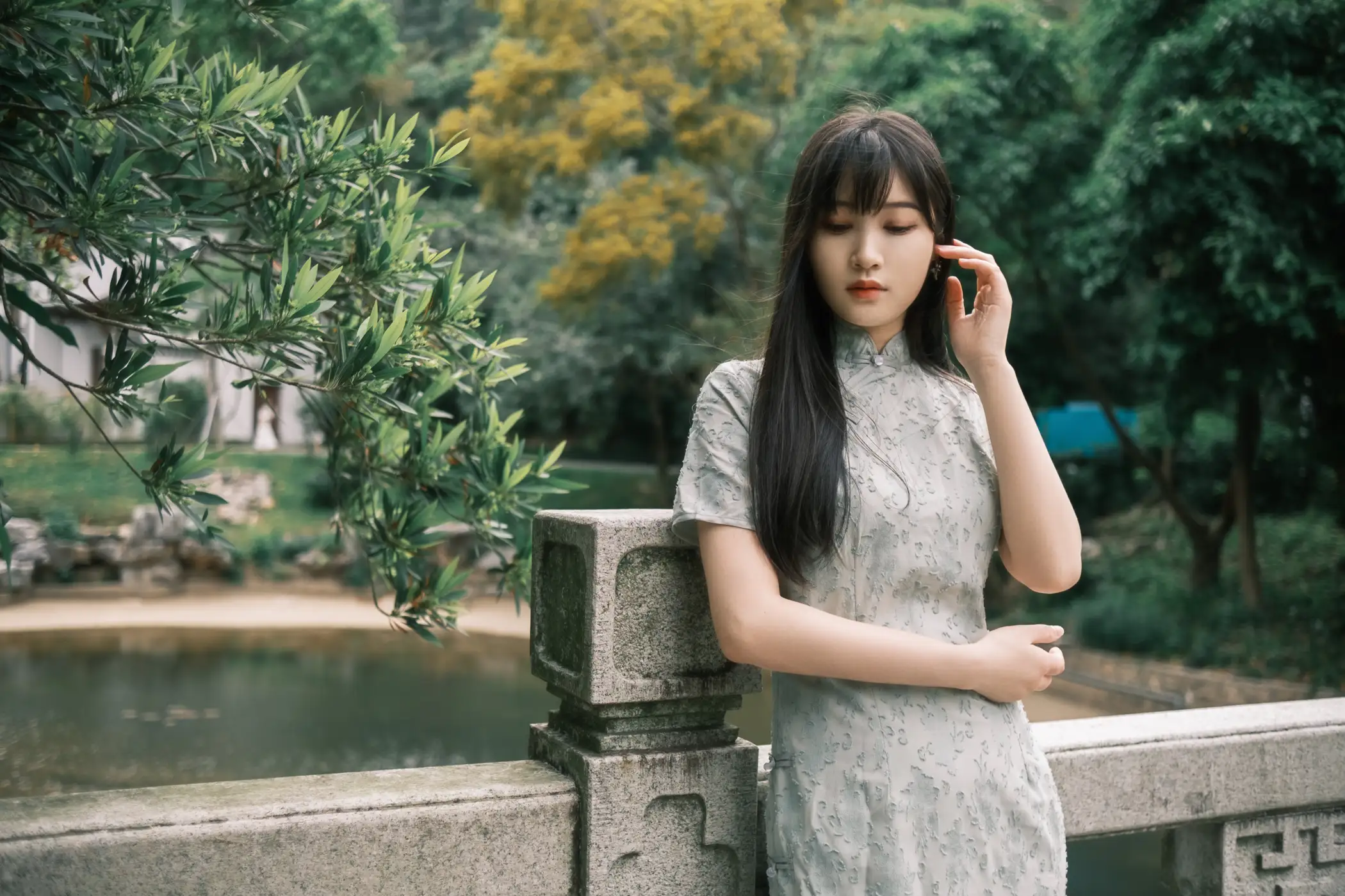 [艺图语] 2022.06.08 Vol.1114 – 丁香一样的姑娘 呆呆#[34P]-3