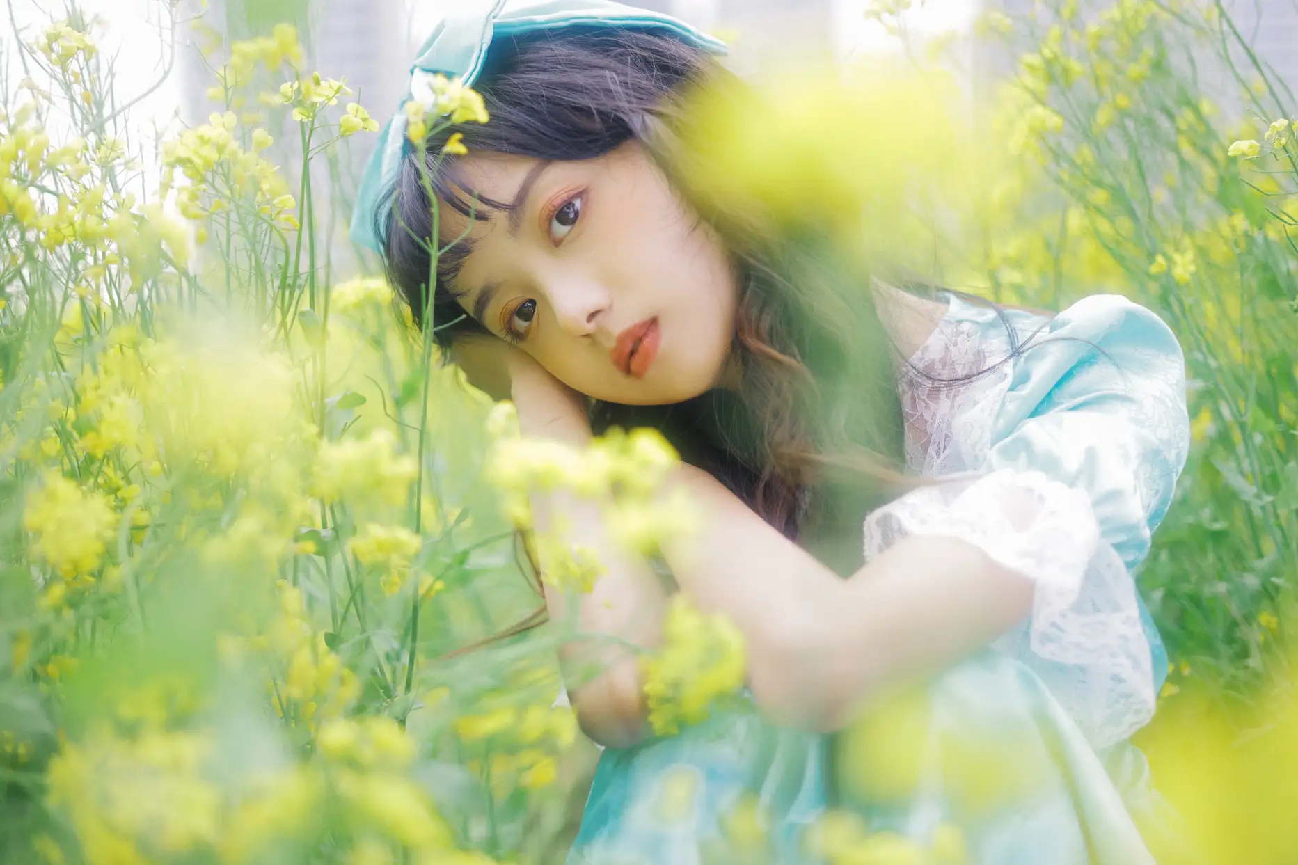 [艺图语] 2022.05.26 Vol.0990 – 黄色花海 芊芊#[24P]-5