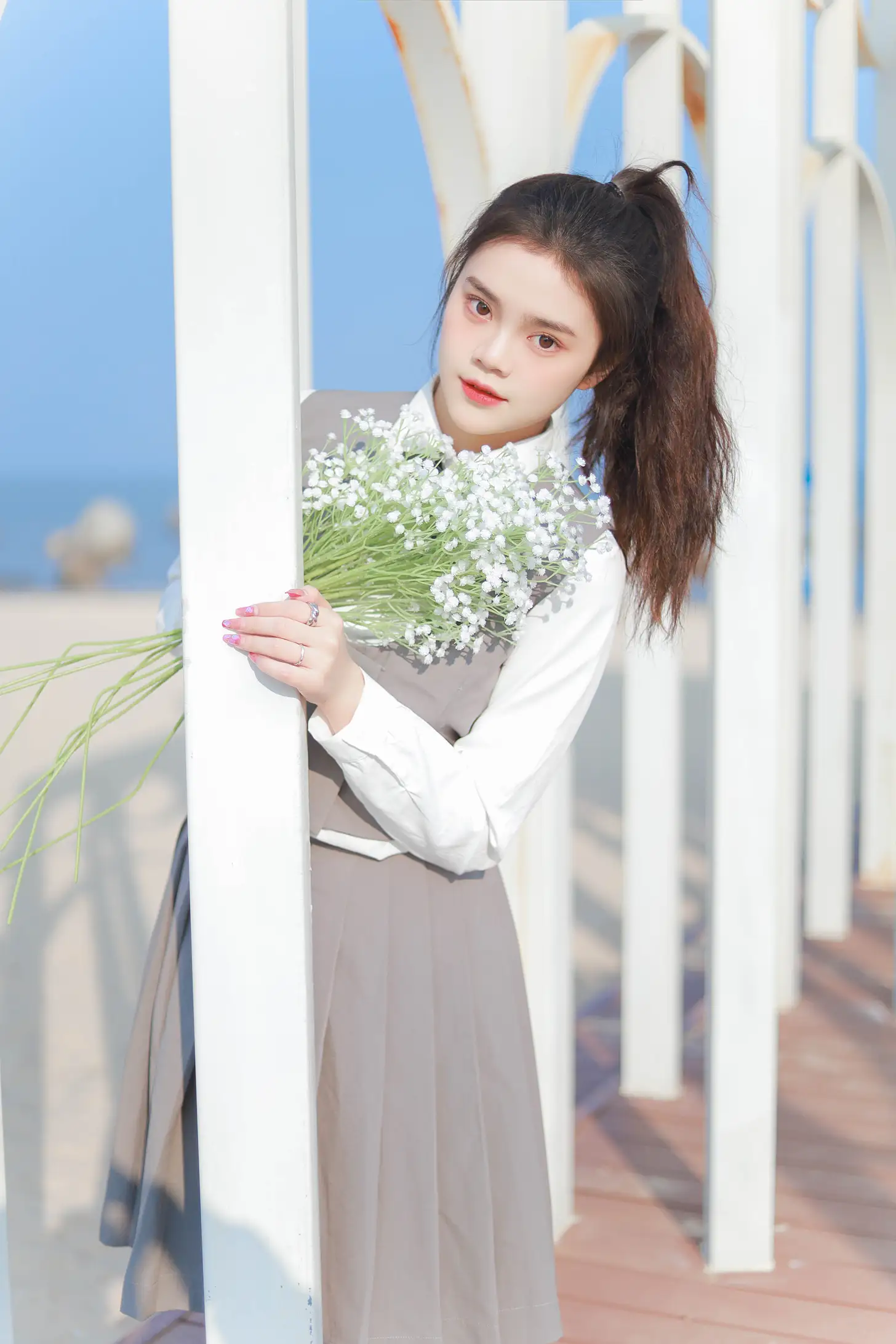 [艺图语] 2022.09.16 Vol.1963 – 海街jk 丁杭#[22P]-20