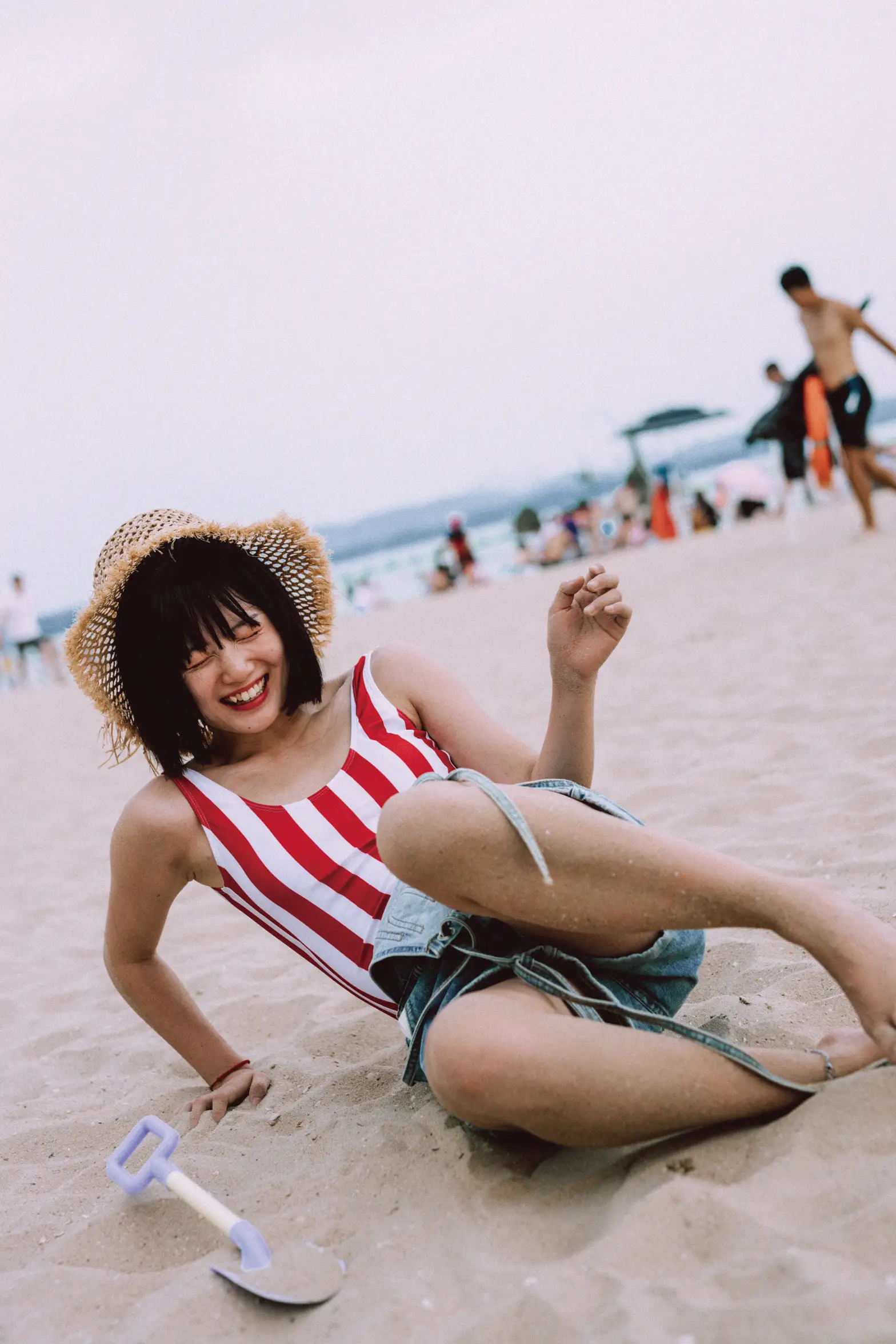 [艺图语] 2021.11.24 Vol.467 – 红色沙滩少女 黎美汐#[42P]-7