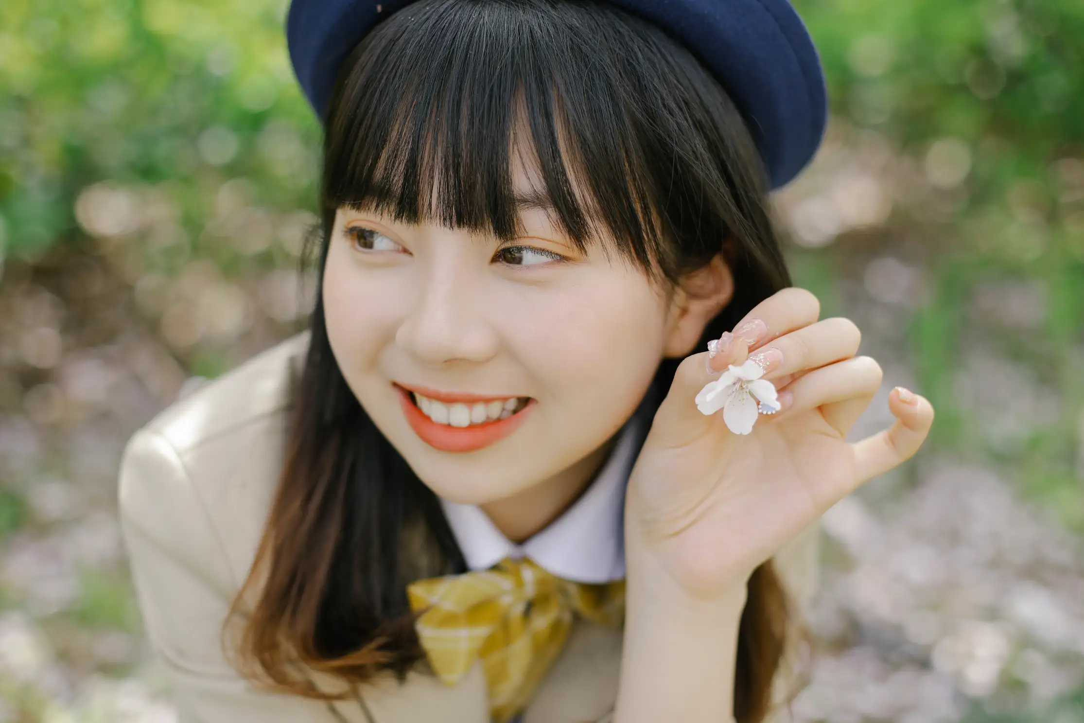 [艺图语] 2022.06.08 Vol.1122 – 樱花烂漫 谢乏乏#[39P]-7
