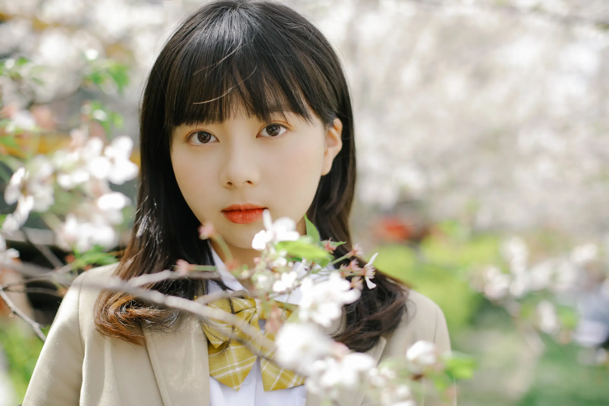 [艺图语] 2022.06.08 Vol.1122 – 樱花烂漫 谢乏乏#[39P]-5