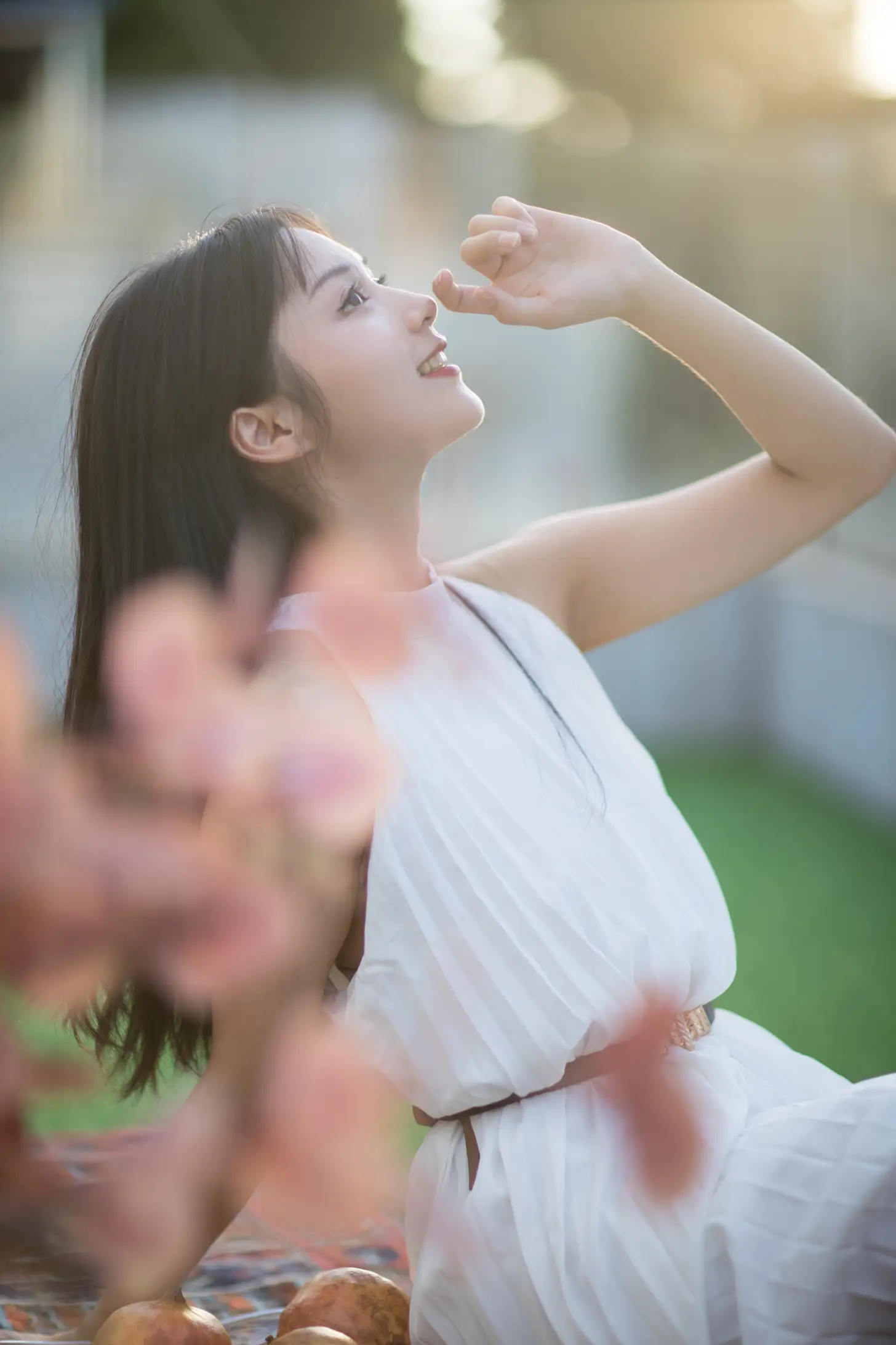 [艺图语] 2021.11.04 Vol.416 – 白色连衣裙 雨文#[22P]-4