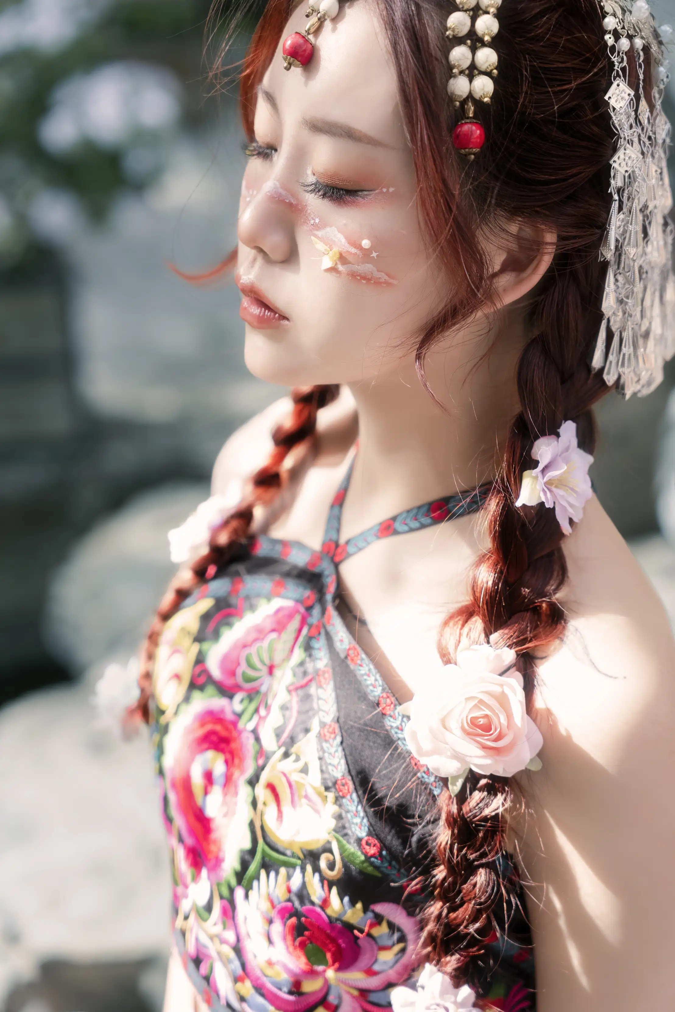 [艺图语] 2022.07.02 Vol.1355 – 蔷薇少女 邓娃儿#[28P]-4