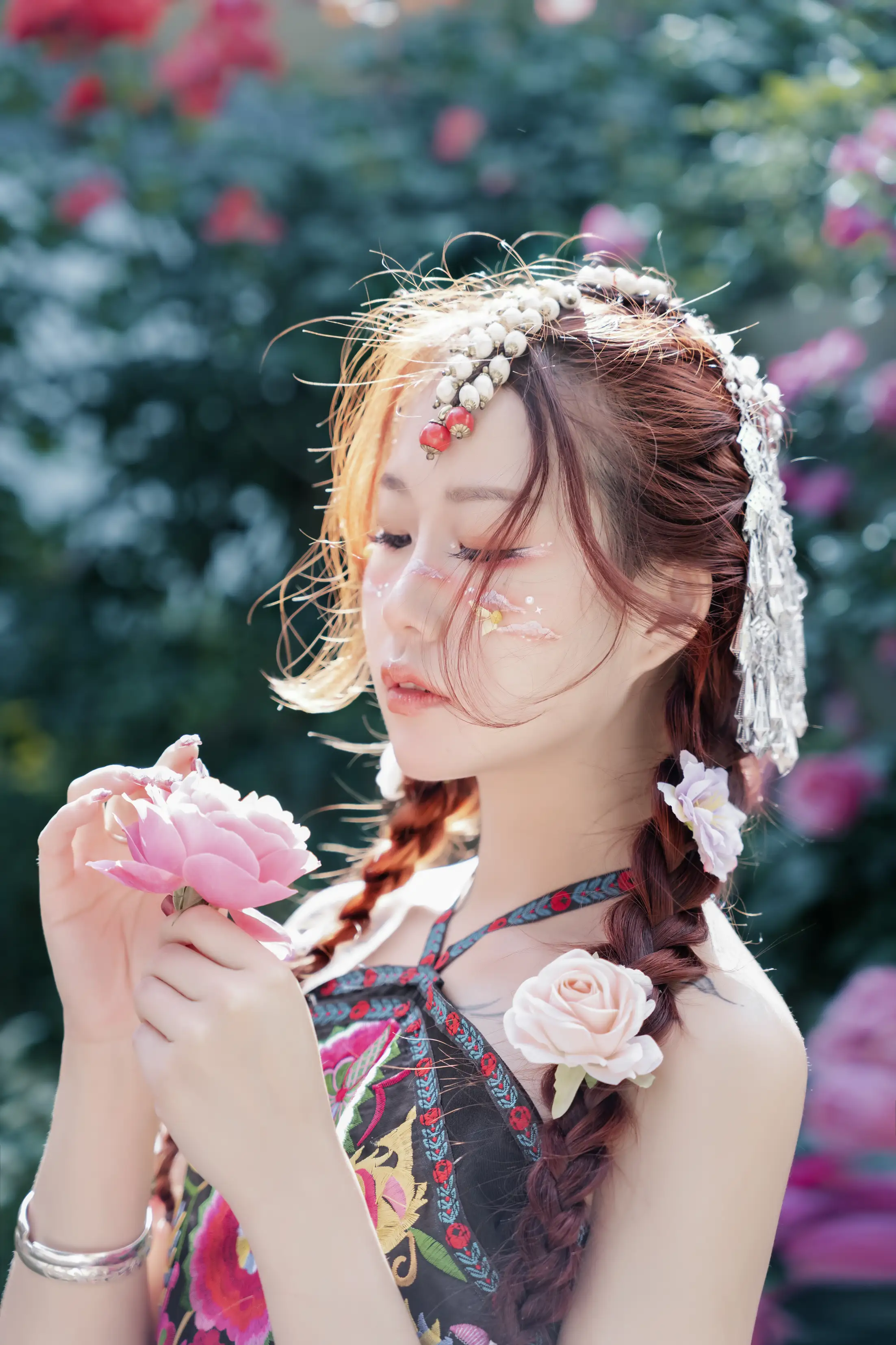 [艺图语] 2022.07.02 Vol.1355 – 蔷薇少女 邓娃儿#[28P]-5