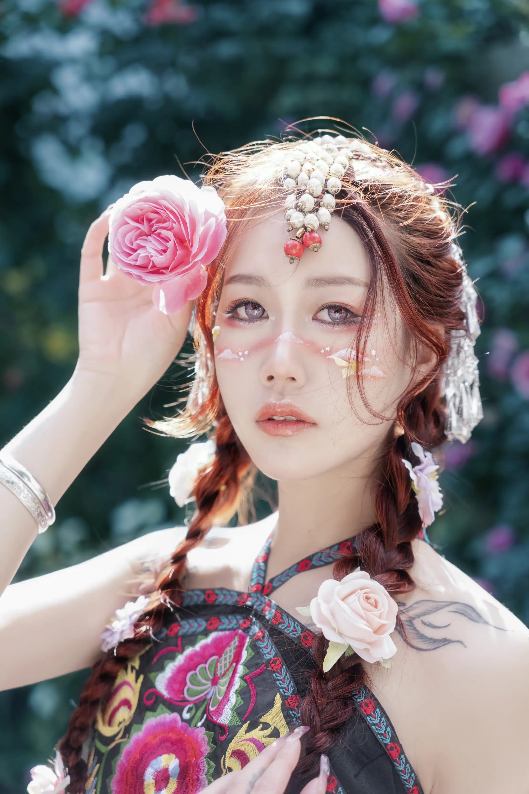 [艺图语] 2022.07.02 Vol.1355 – 蔷薇少女 邓娃儿#[28P]-6
