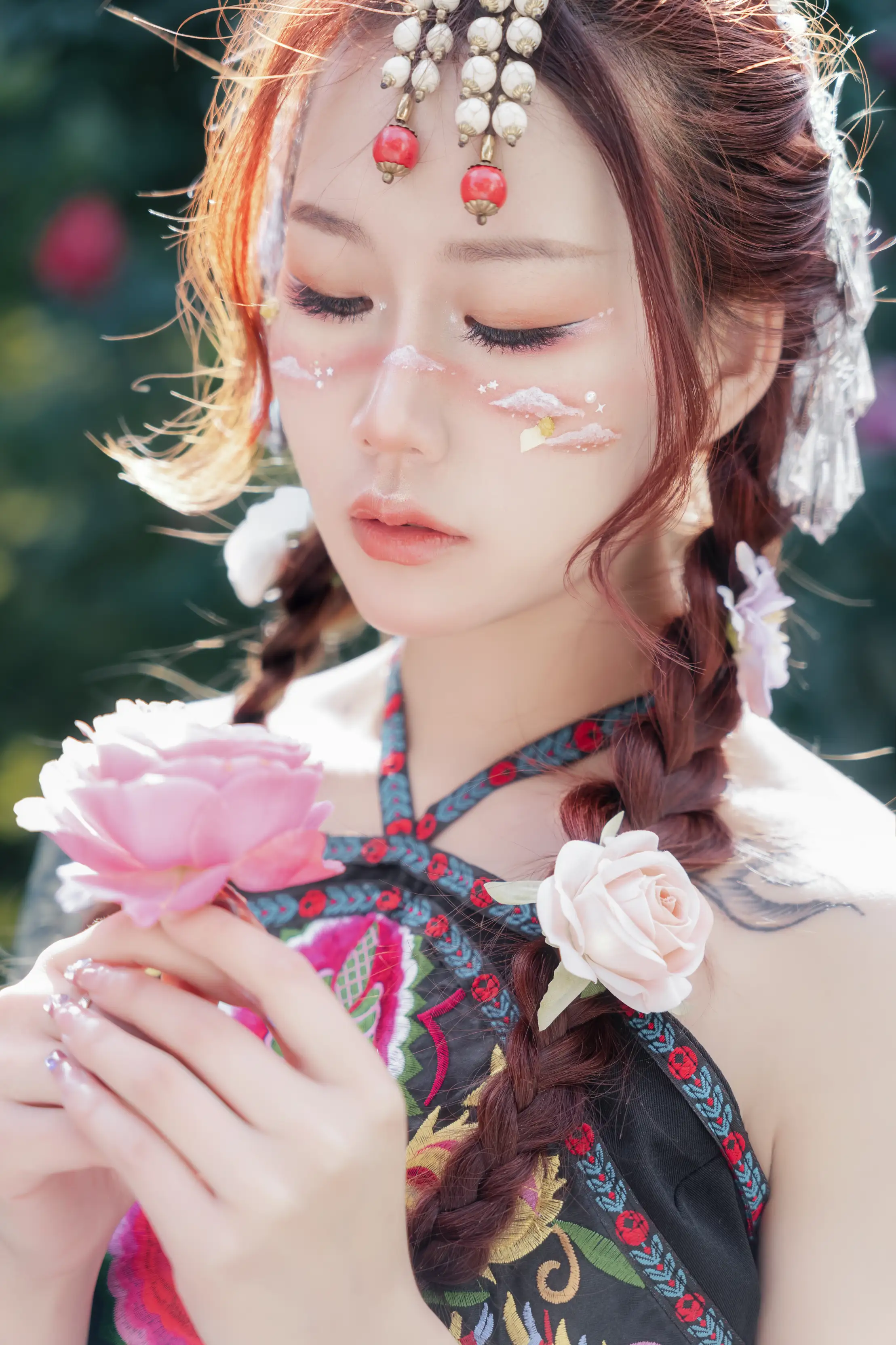 [艺图语] 2022.07.02 Vol.1355 – 蔷薇少女 邓娃儿#[28P]-7