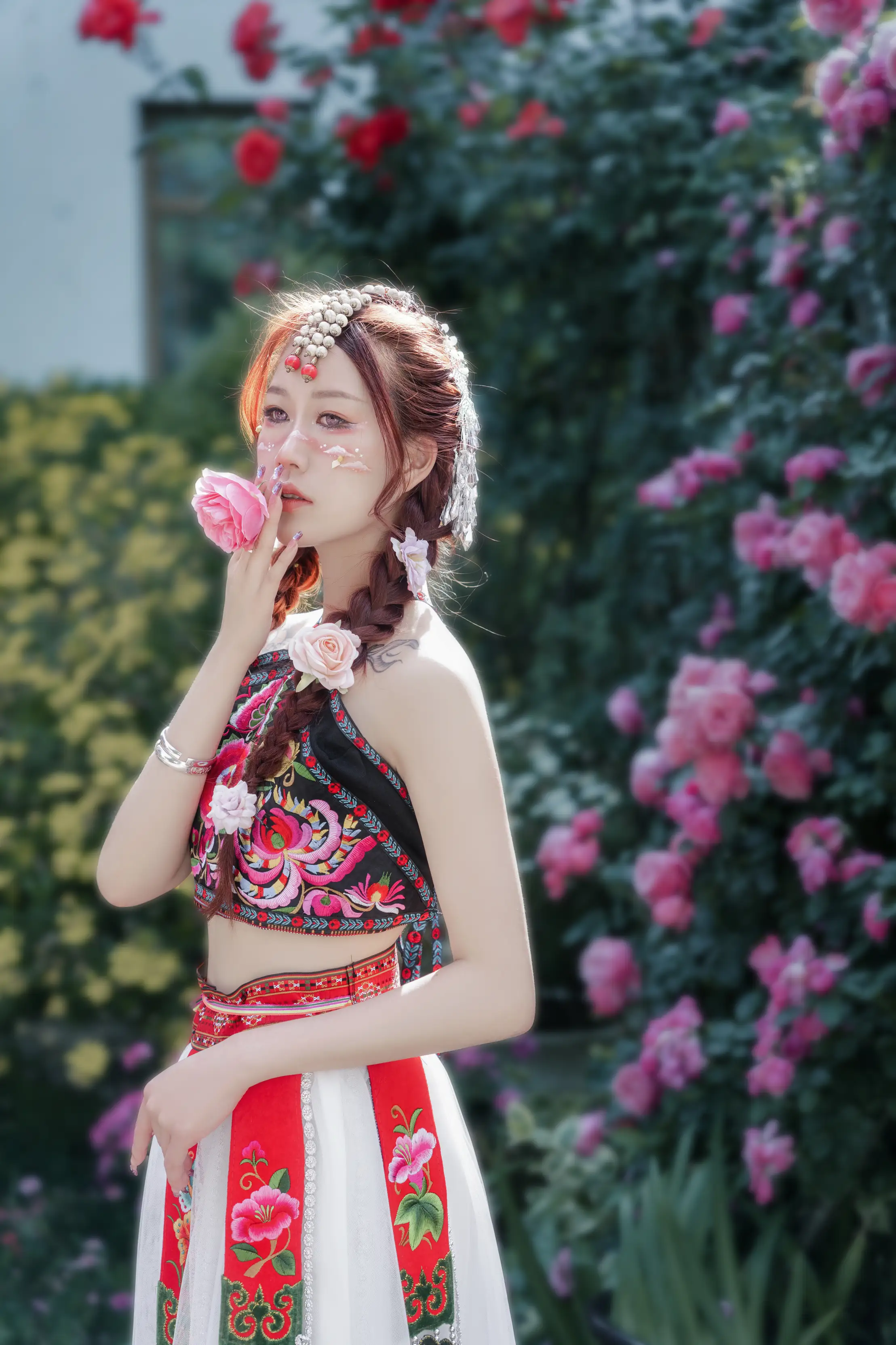 [艺图语] 2022.07.02 Vol.1355 – 蔷薇少女 邓娃儿#[28P]-8
