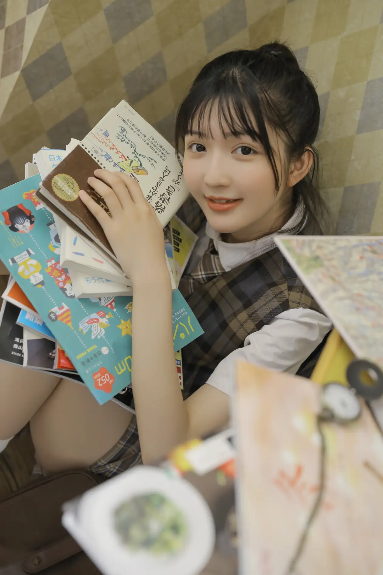 [艺图语] 2022.06.29 Vol.1320 – 高校女生 金迪-Vivian#[22P]-2