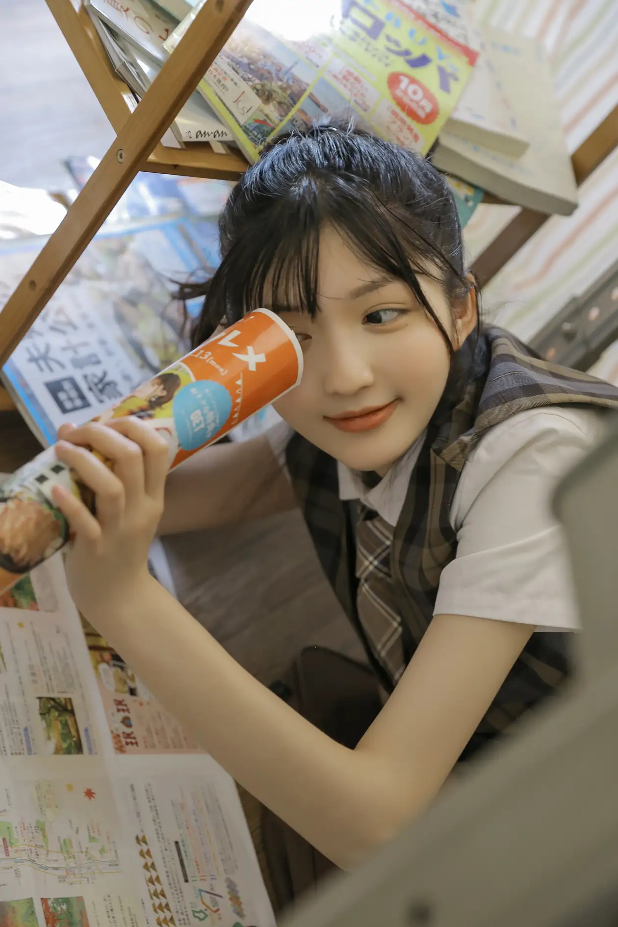 [艺图语] 2022.06.29 Vol.1320 – 高校女生 金迪-Vivian#[22P]-4