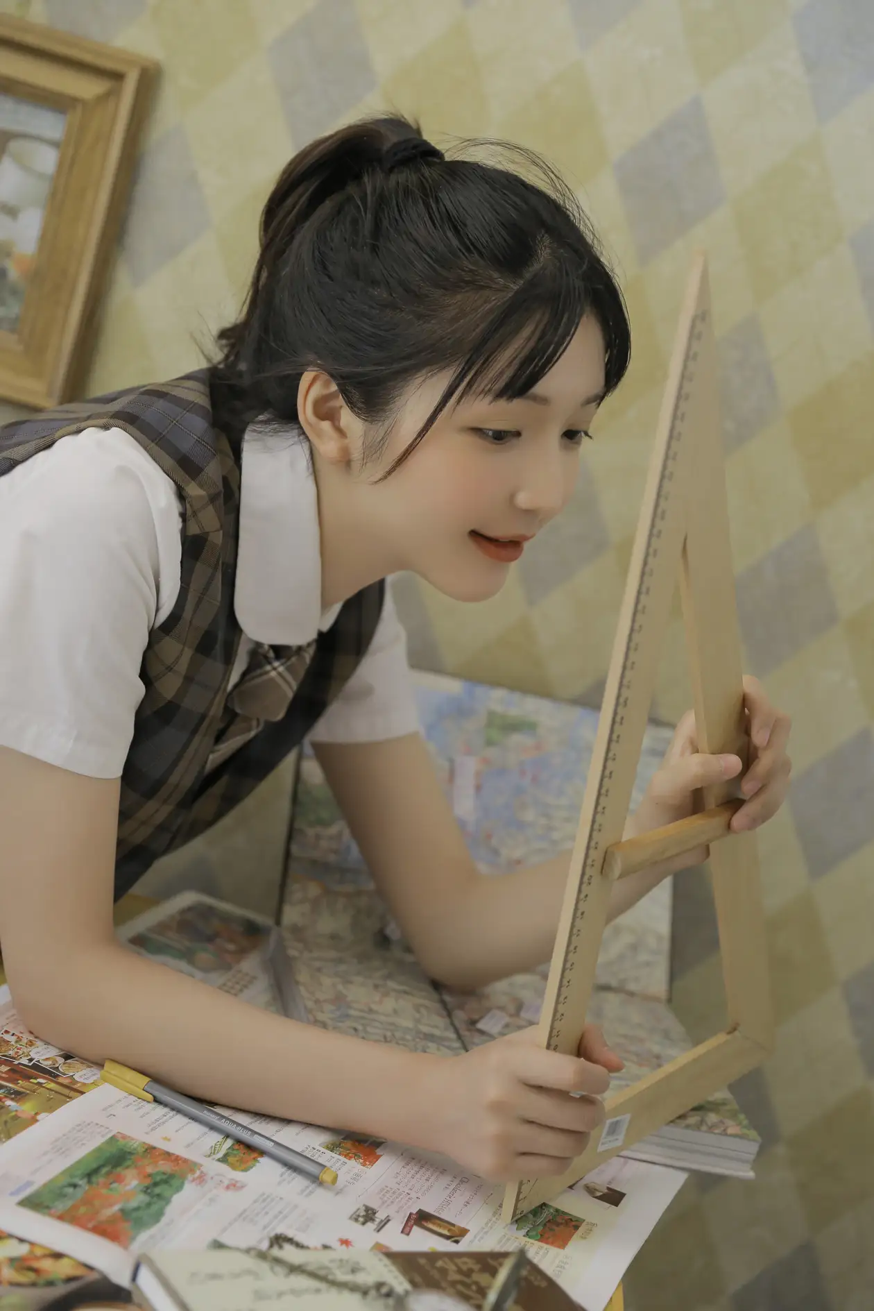[艺图语] 2022.06.29 Vol.1320 – 高校女生 金迪-Vivian#[22P]-8