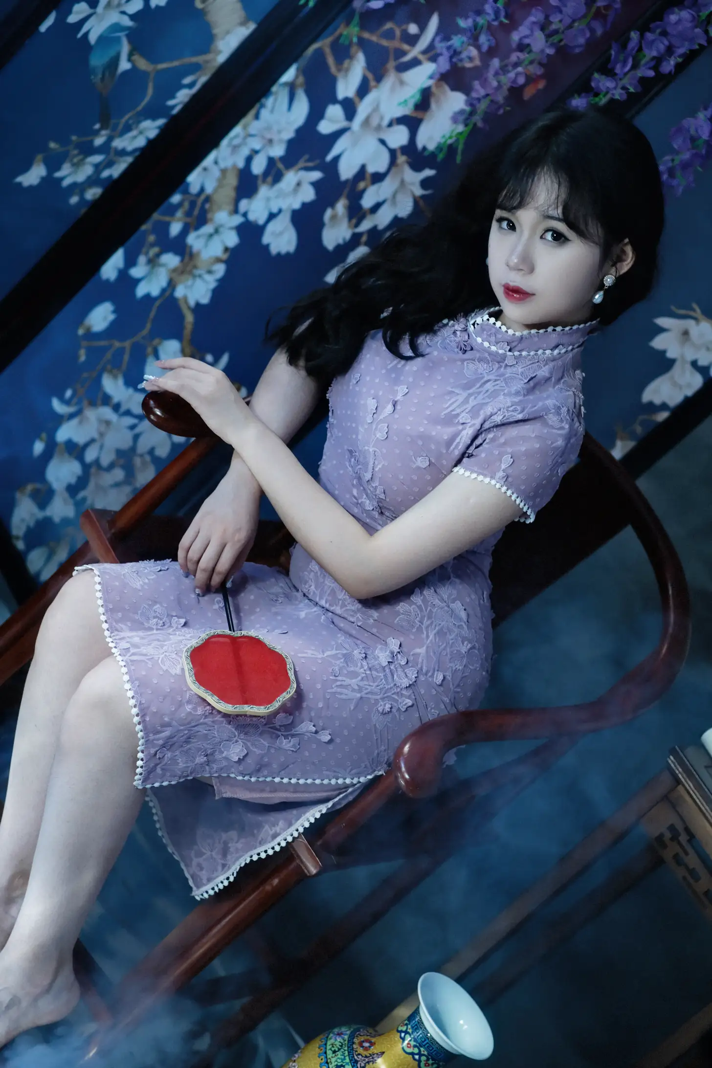 [艺图语] 2022.09.03 Vol.1863 – 紫藤 一只高高#[25P]-1