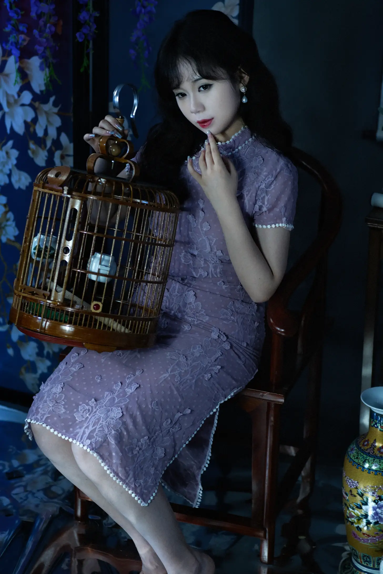 [艺图语] 2022.09.03 Vol.1863 – 紫藤 一只高高#[25P]-9
