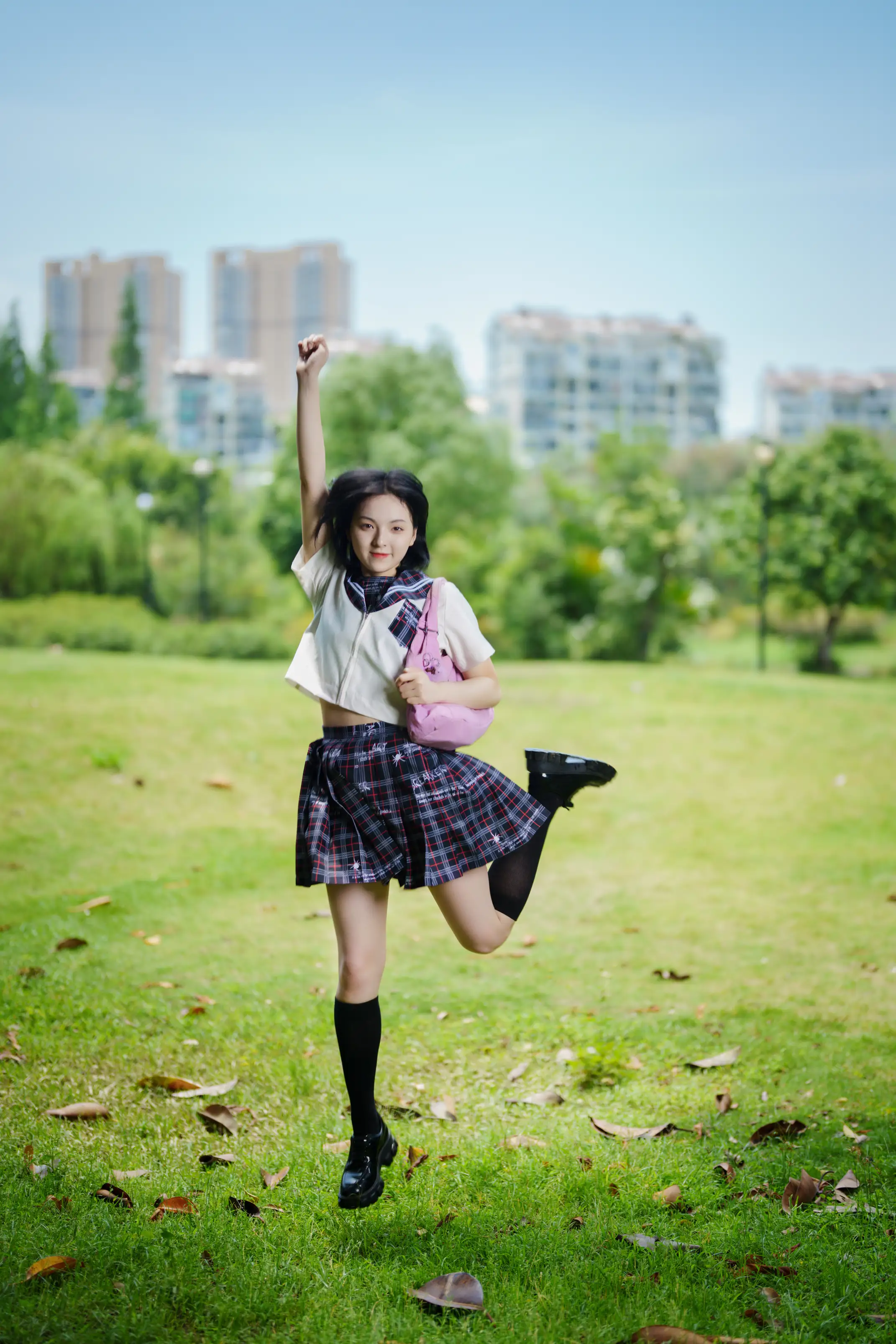[艺图语] 2021.11.12 Vol.441 – 花田里的JK少女 dudu#[51P]-5