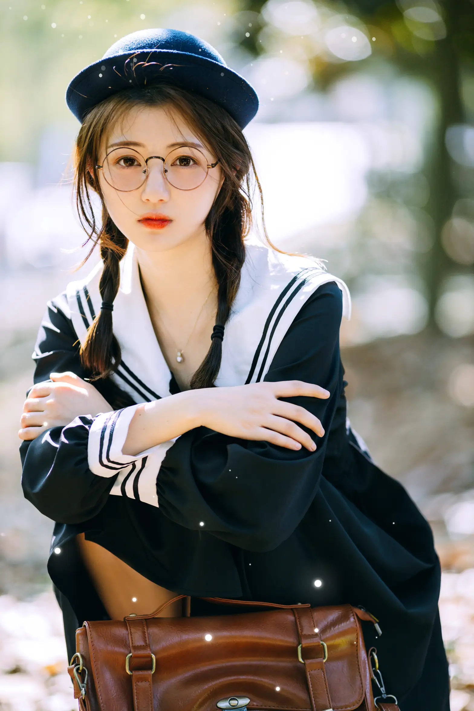 [艺图语] 2021.11.22 Vol.465 – JK女孩 黎美汐#[39P]-3