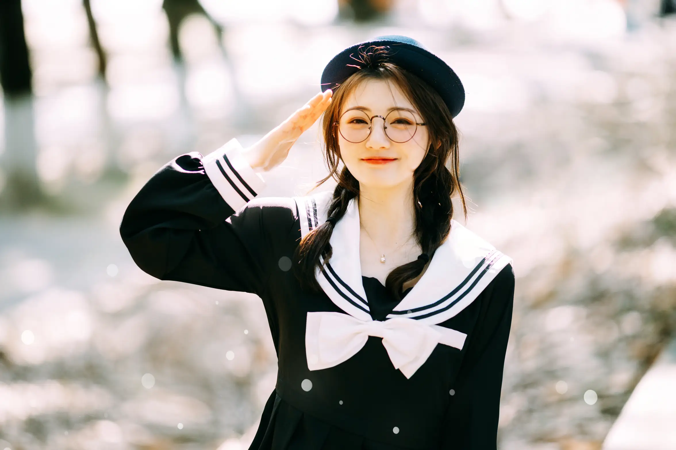 [艺图语] 2021.11.22 Vol.465 – JK女孩 黎美汐#[39P]-6