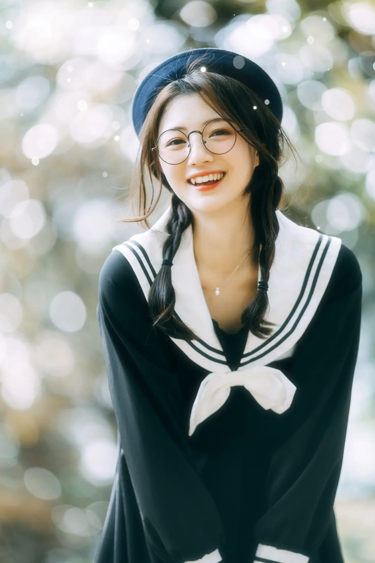 [艺图语] 2021.11.22 Vol.465 – JK女孩 黎美汐#[39P]-8