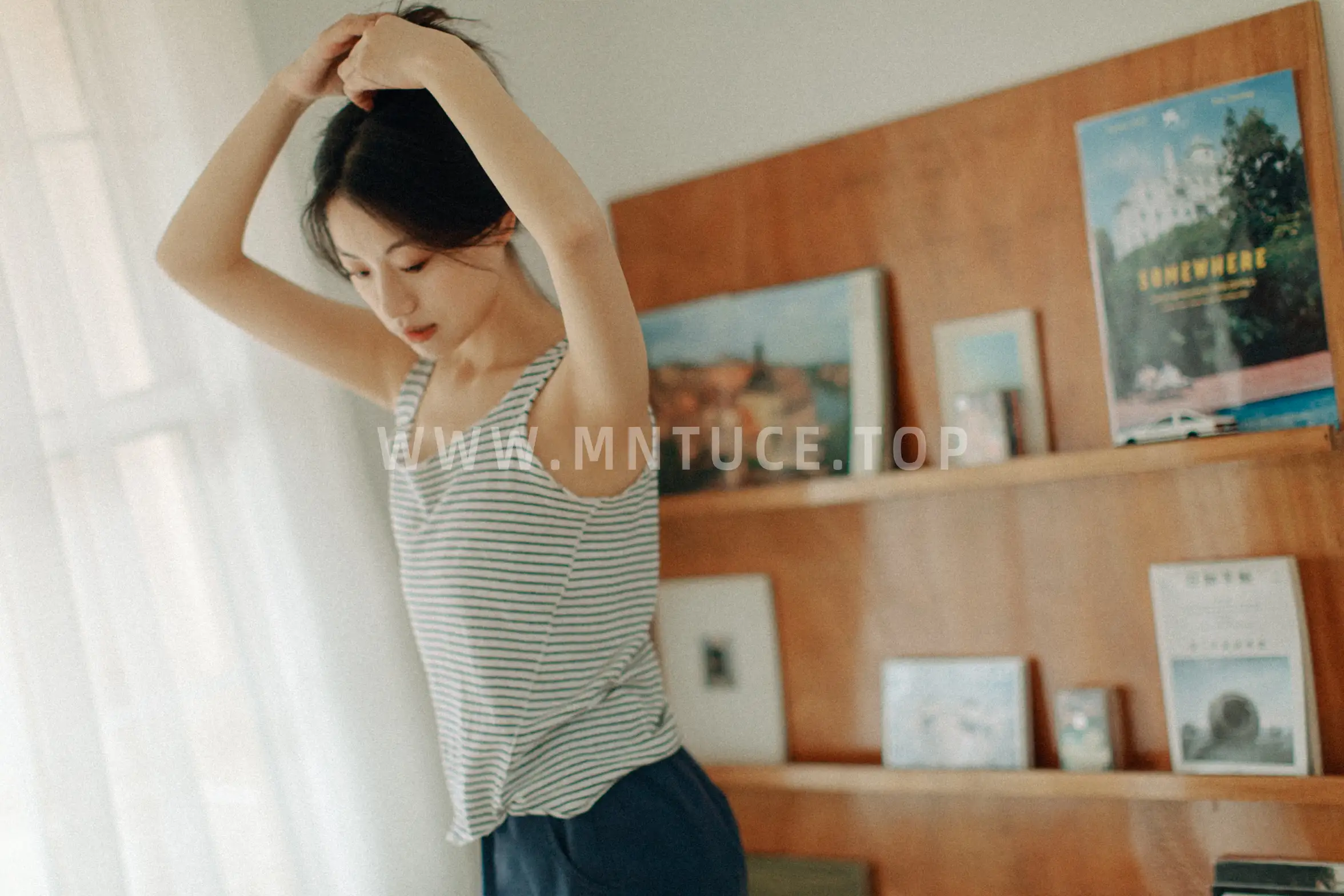 [艺图语] 2022.06.01 Vol.1050 – 寝居女子写真集 九月#[34P]-8