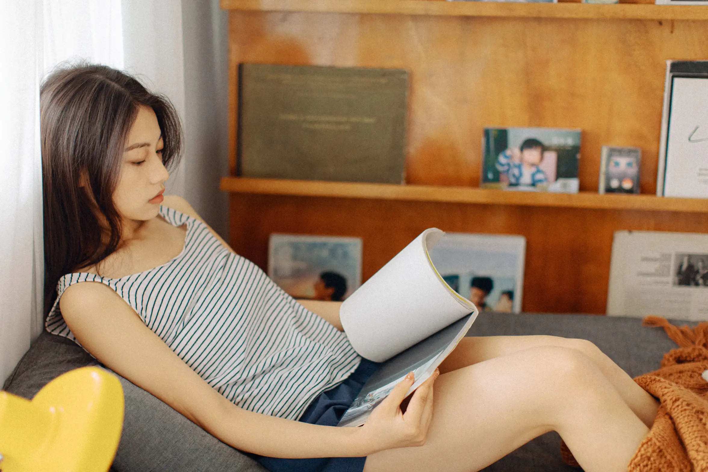 [艺图语] 2022.06.01 Vol.1050 – 寝居女子写真集 九月#[34P]-5