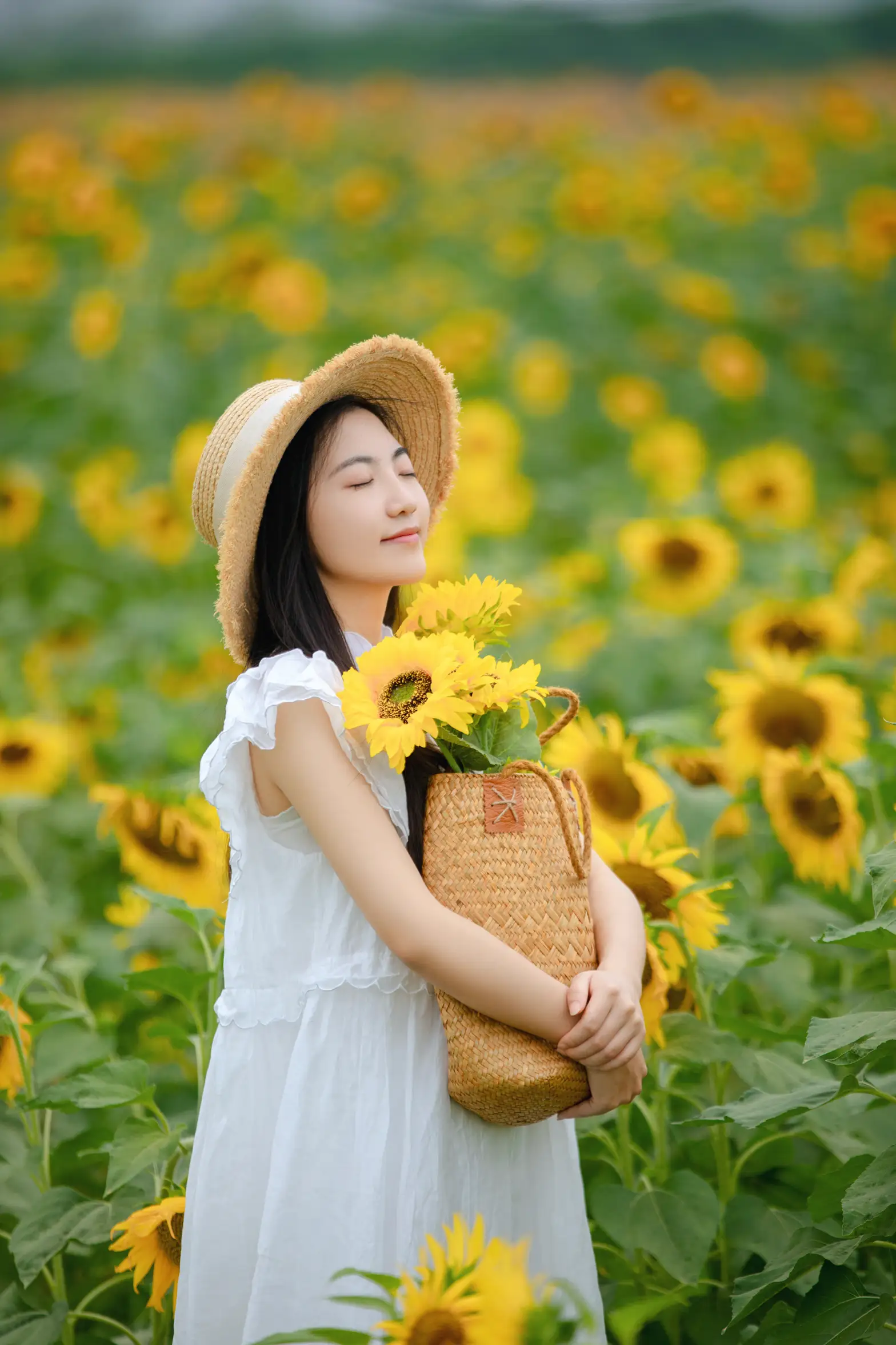 [艺图语] 2022.08.22 Vol.1766 – 向日葵女孩 栗子#[22P]-7